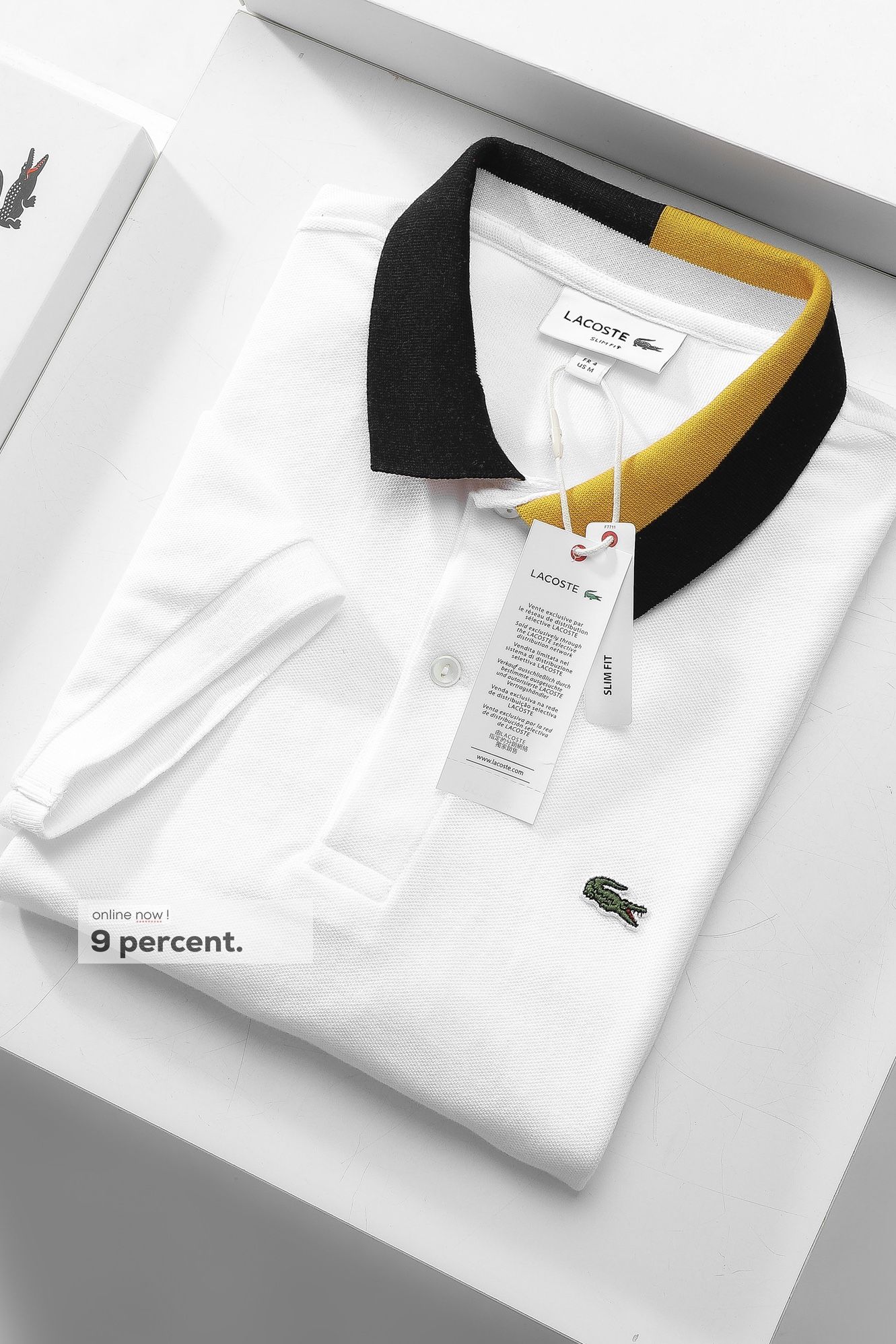 Áo polo nam LCSTE phối viền 02-Trắng(01)-XXL