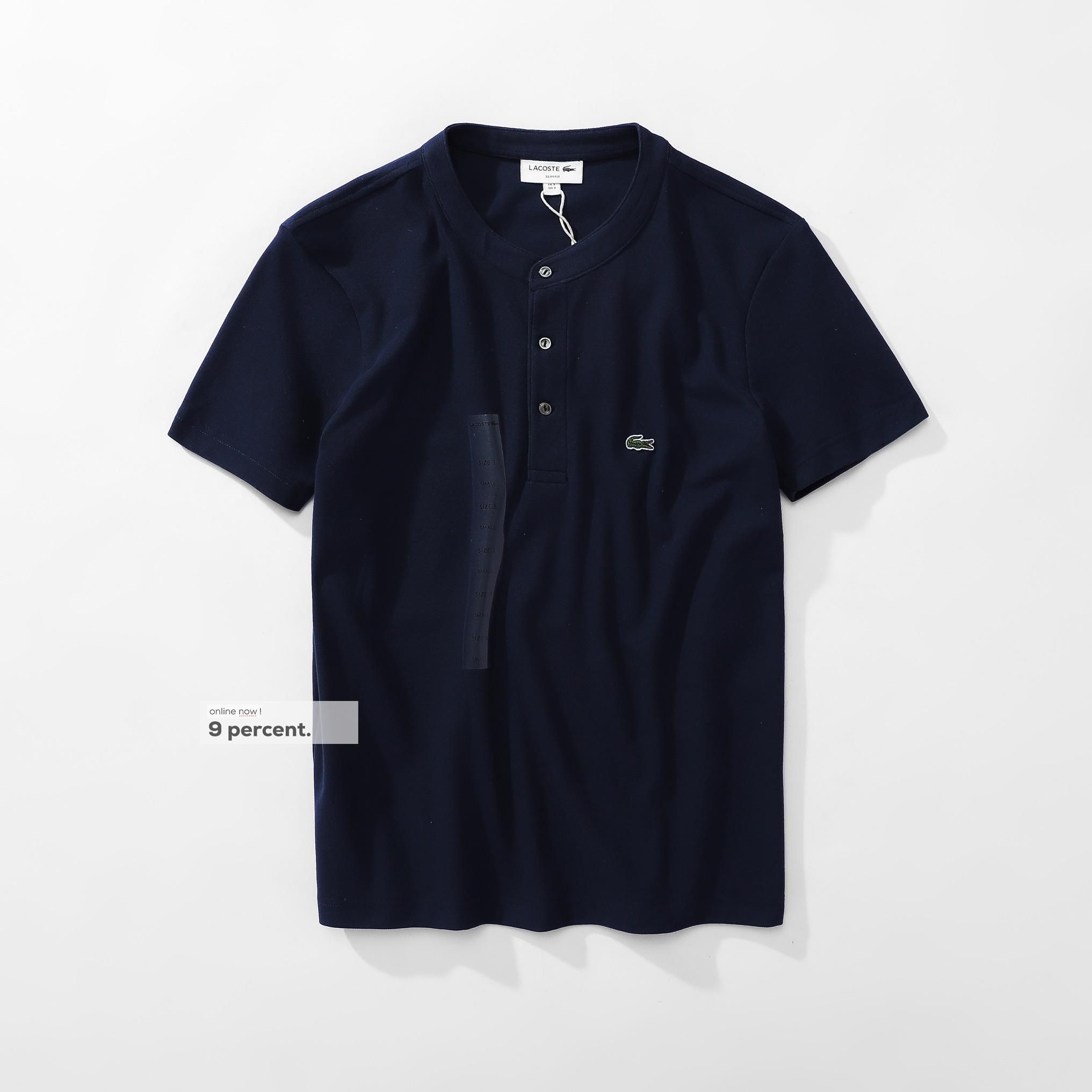 Áo polo nam LCSTE phối viền 81-Xanh navy