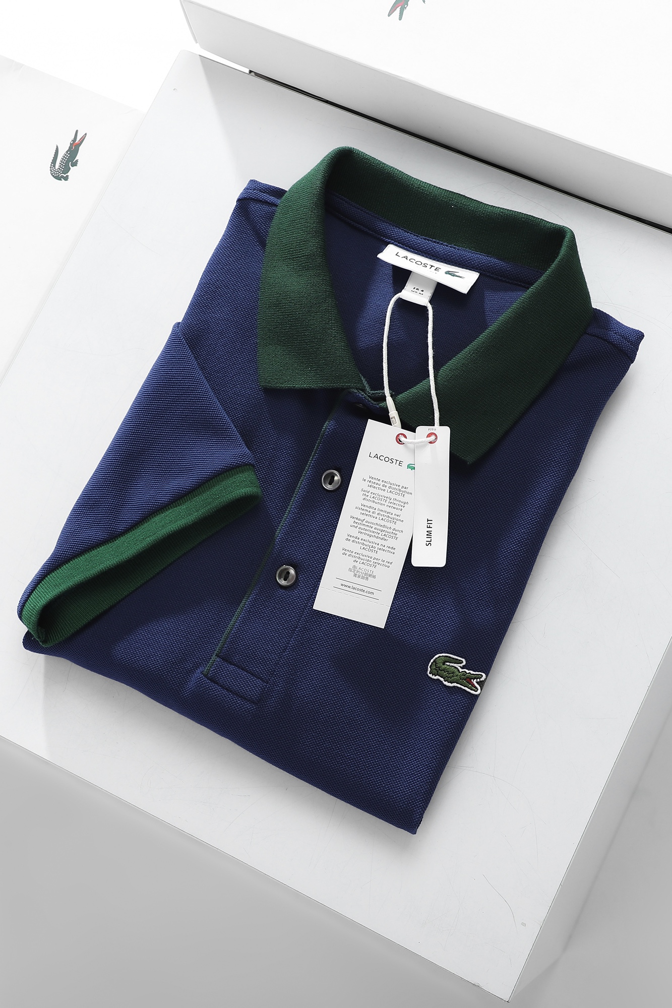 Áo polo nam LCSTE phối viền 94-Xanh navy-XXL