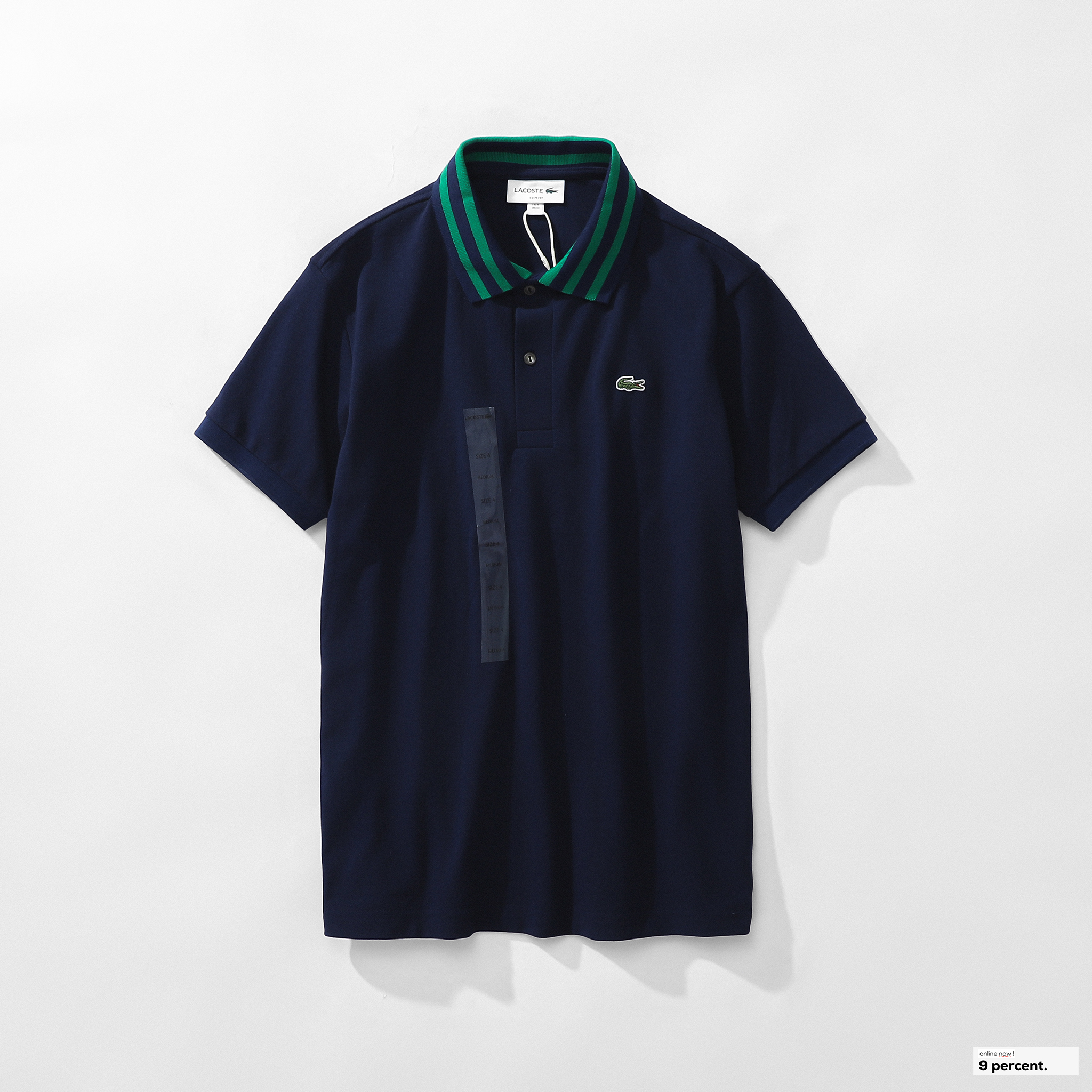 Áo polo nam LCSTE phối viền 109-Xanh navy