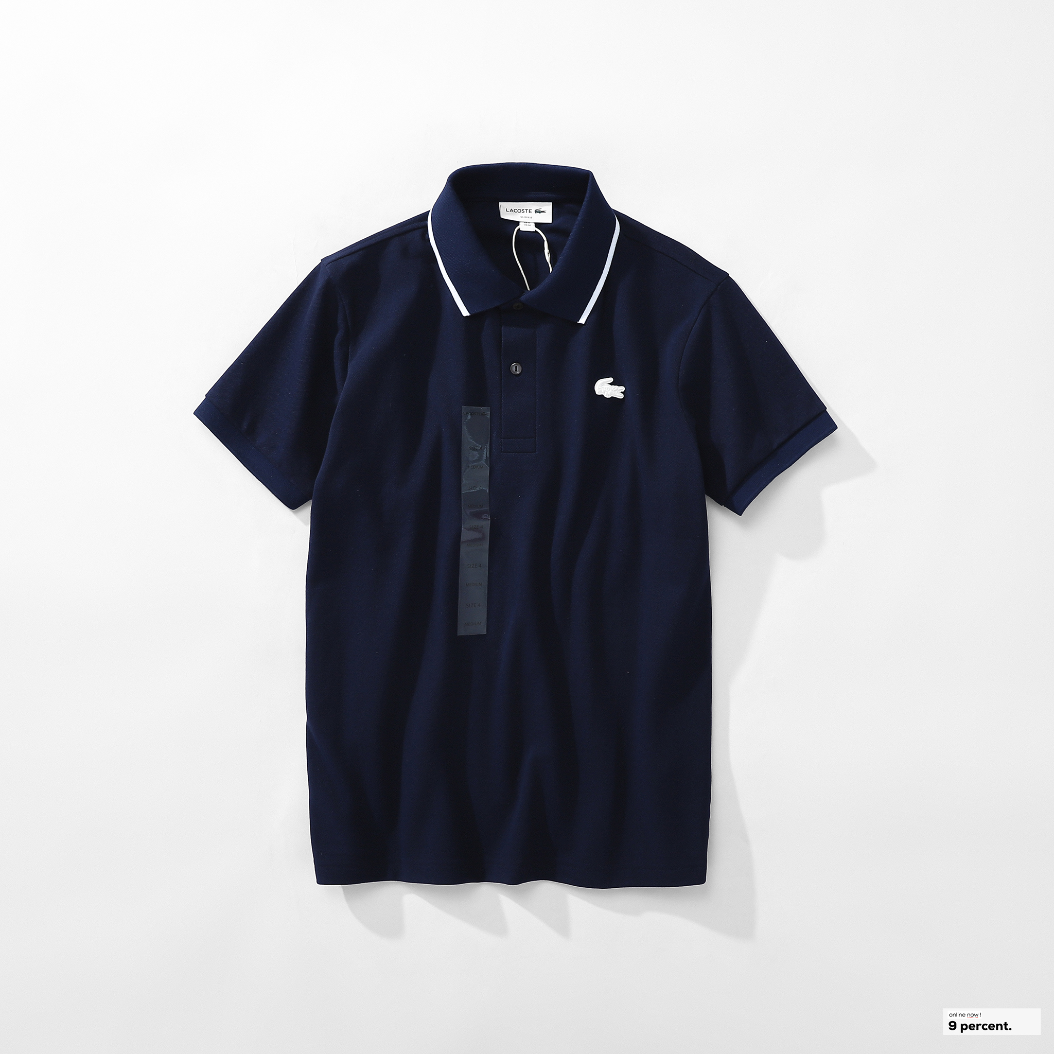 Áo polo nam LCSTE phối viền 84-Xanh navy(01)