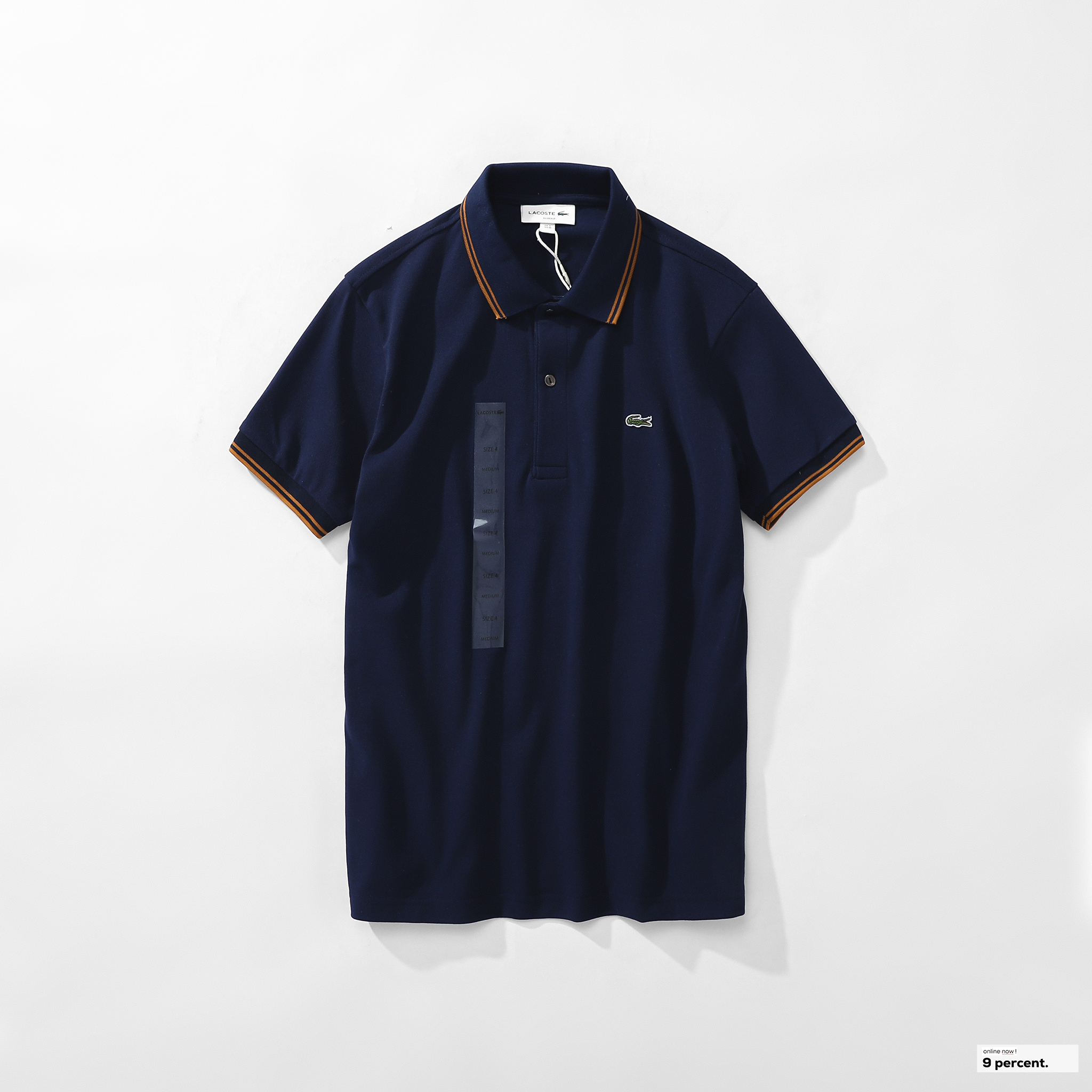 Áo polo nam LCSTE phối viền 117-Xanh navy