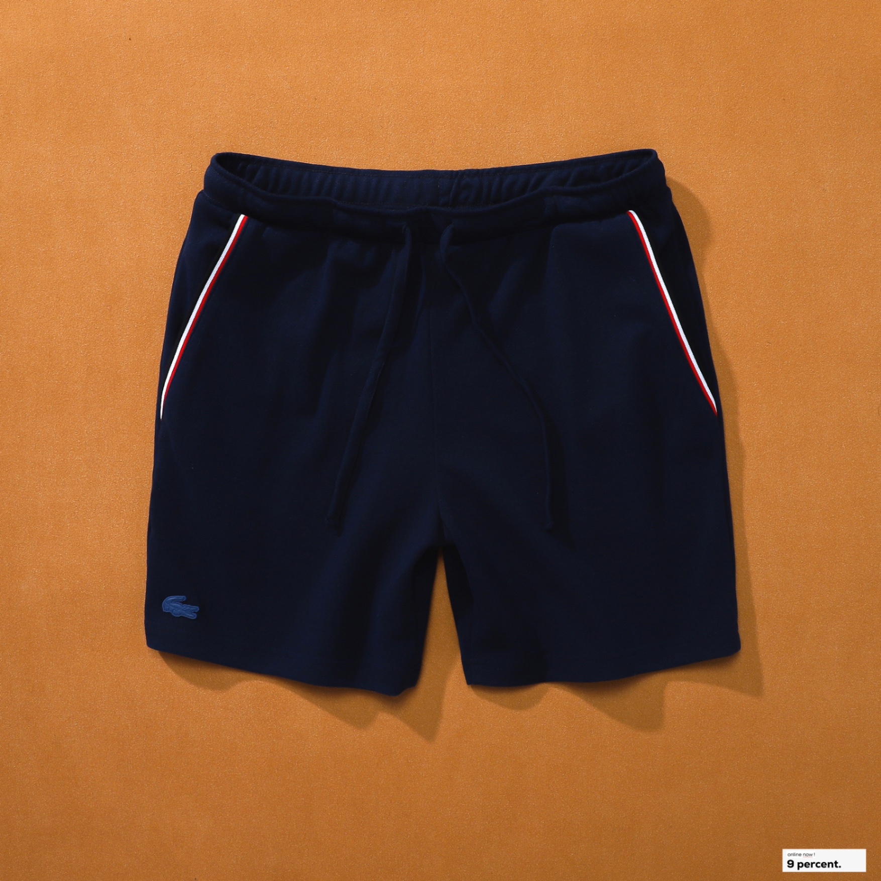 Quần short nam LCSTE phối viền túi S01-Xanh navy