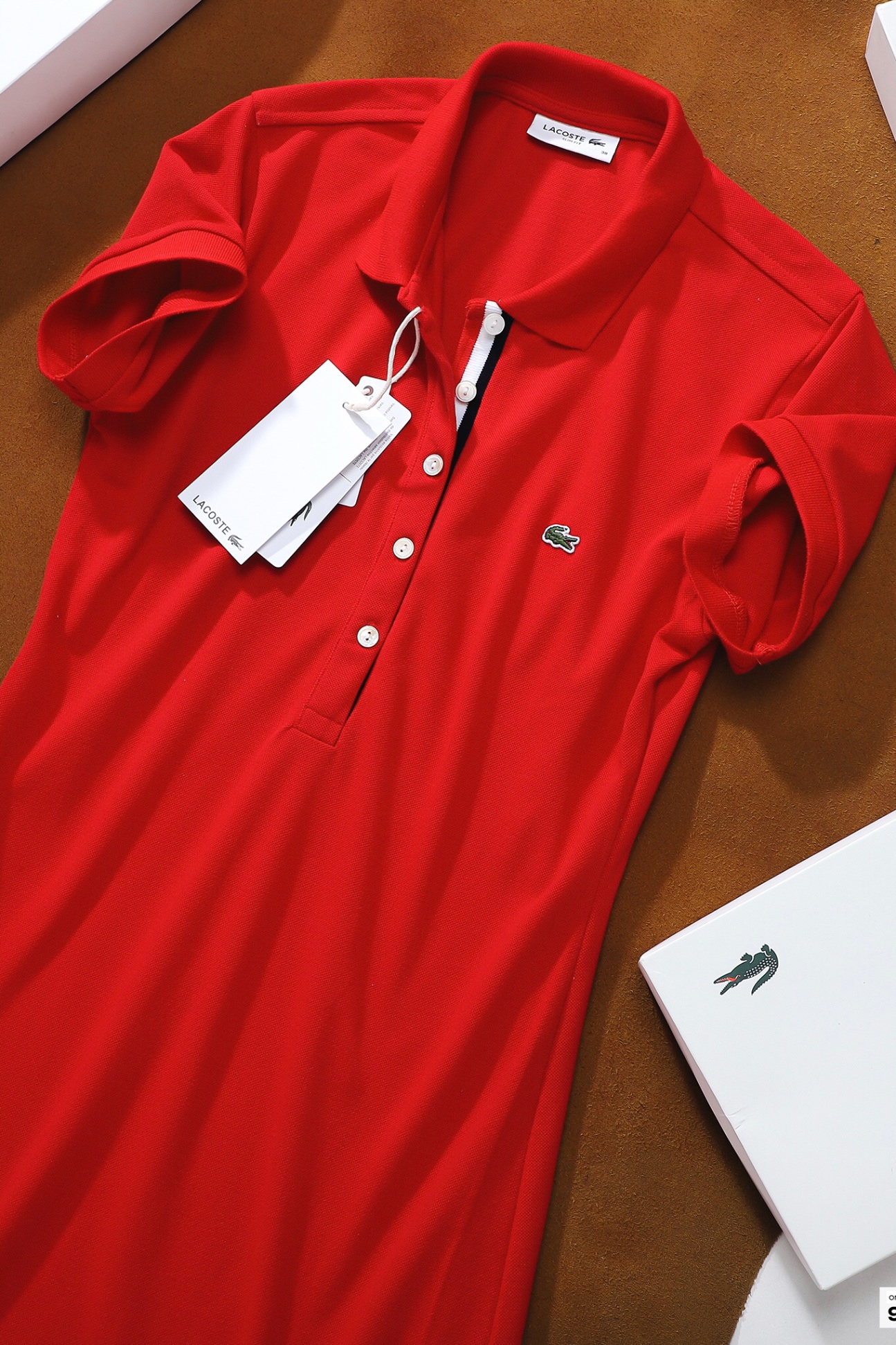 Đầm Polo Lacoste Nữ Chất Liệu Piqué Dệt... | LACOSTE VN