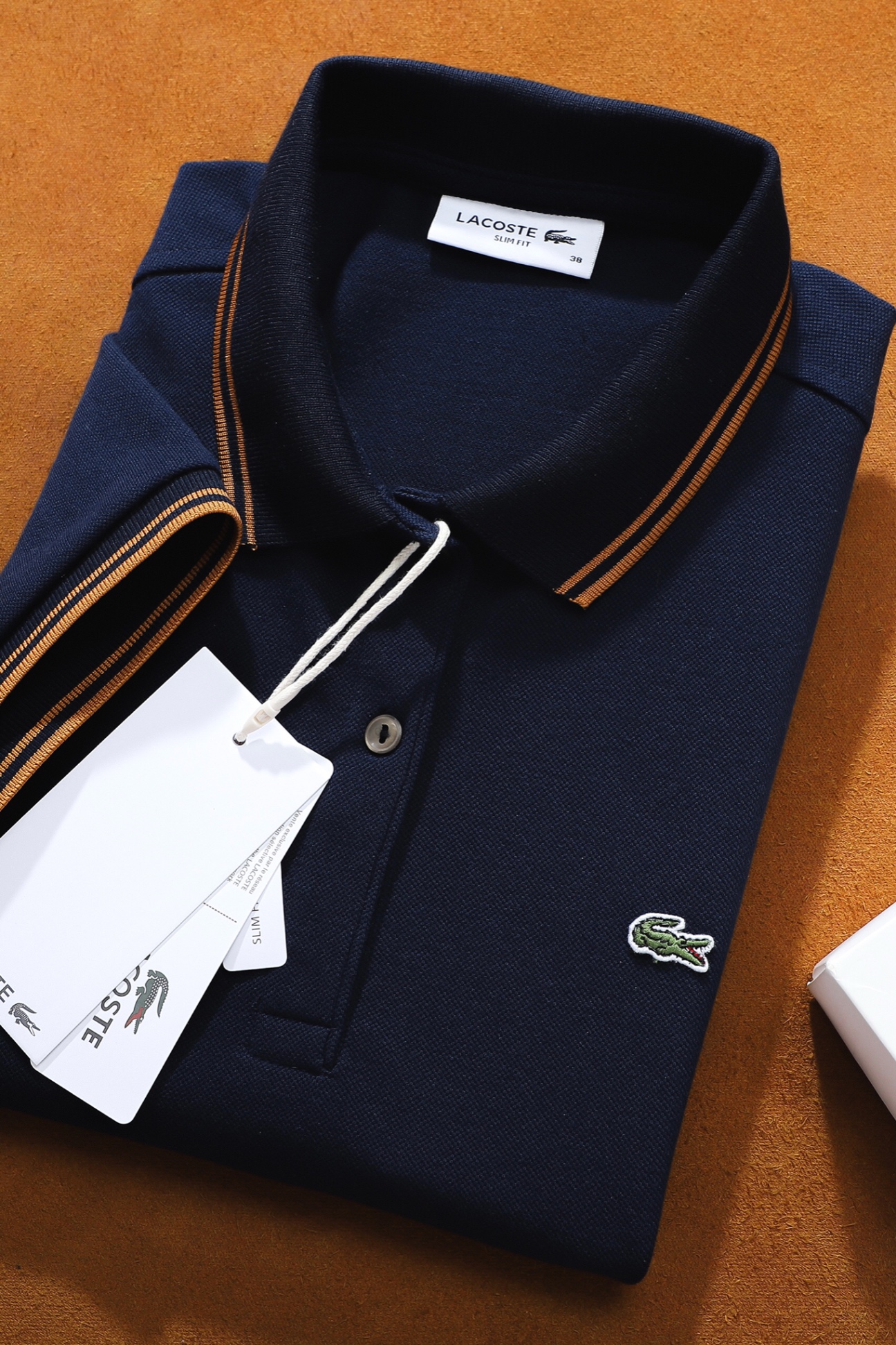 Áo polo nữ LCSTE phối viền 117-Xanh navy