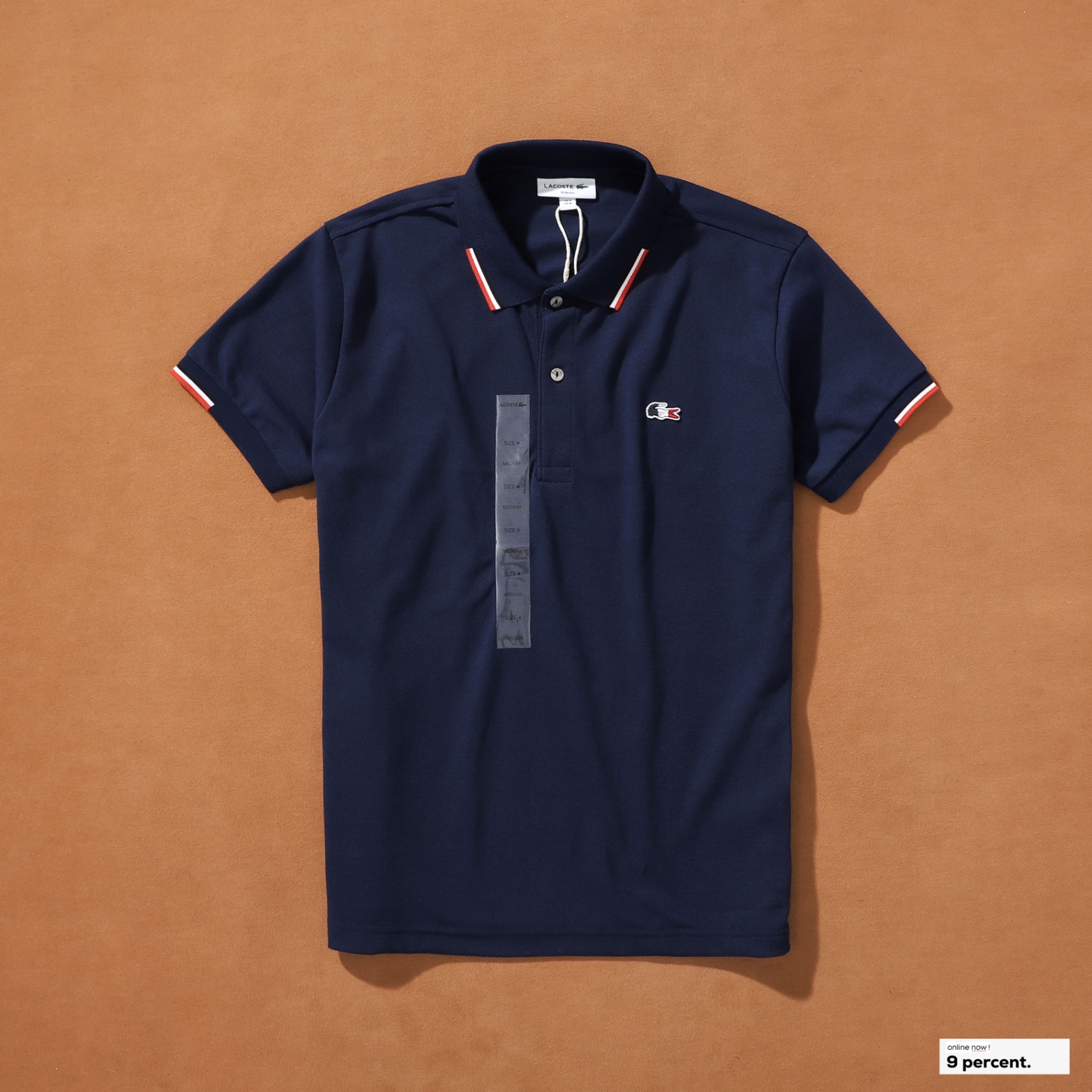 Áo polo nam LCSTE phối viền 05-Xanh navy