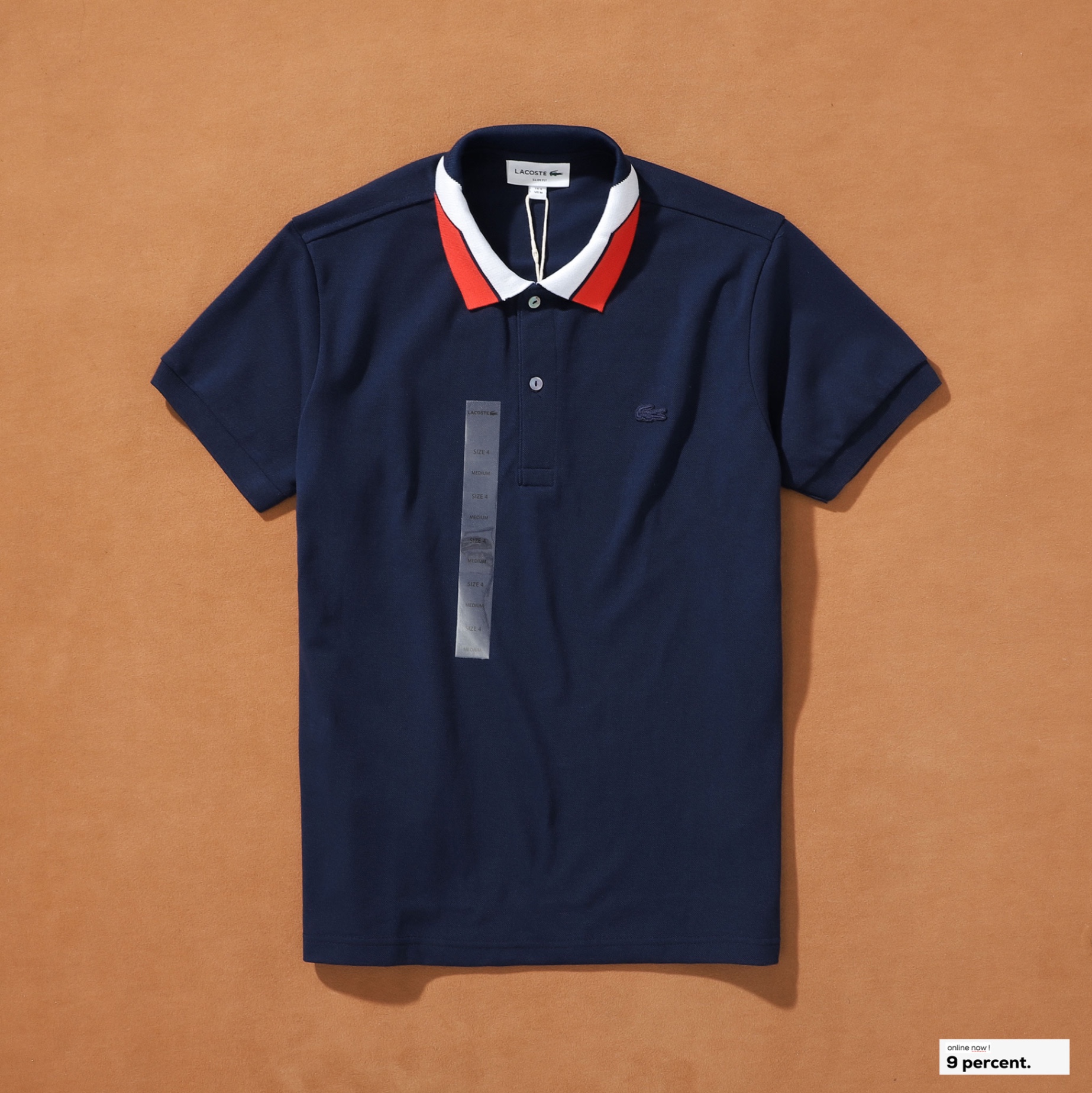 Áo polo nam LCSTE phối viền 16-Xanh navy