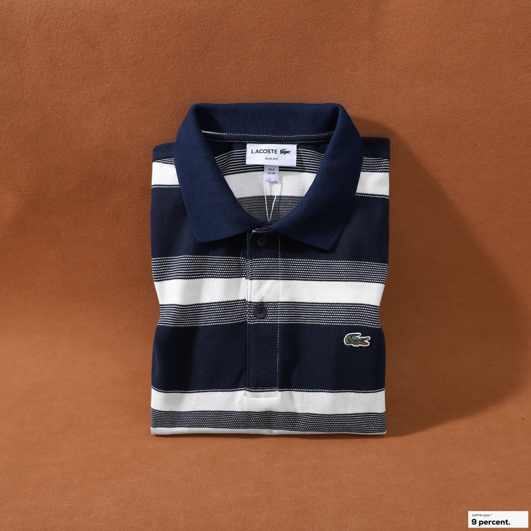 Áo polo nam LCSTE phối họa tiết T67-Xanh navy