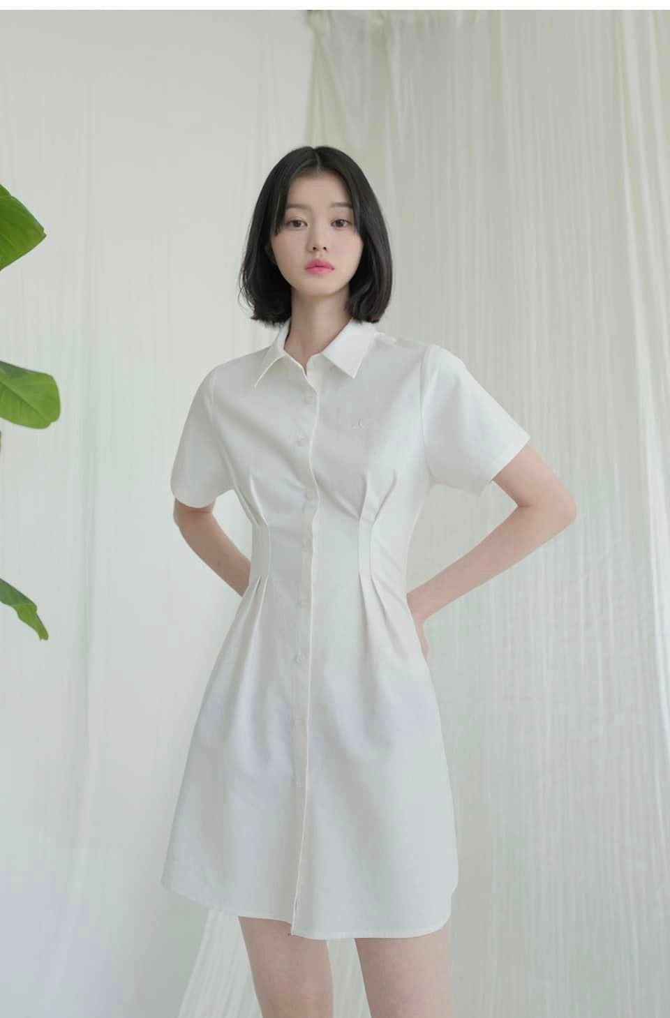 Chân váy Midi chất linen phong cách hàn quốc - MixASale