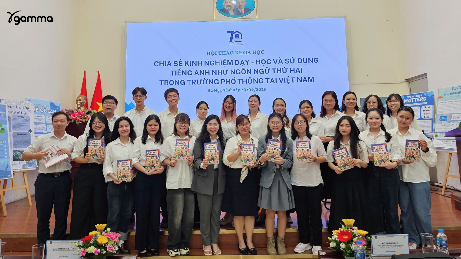 Gamma ra mắt bộ sách “Sổ tay xây dựng trường học ESL” tại Hội thảo quốc gia về dạy – học tiếng Anh