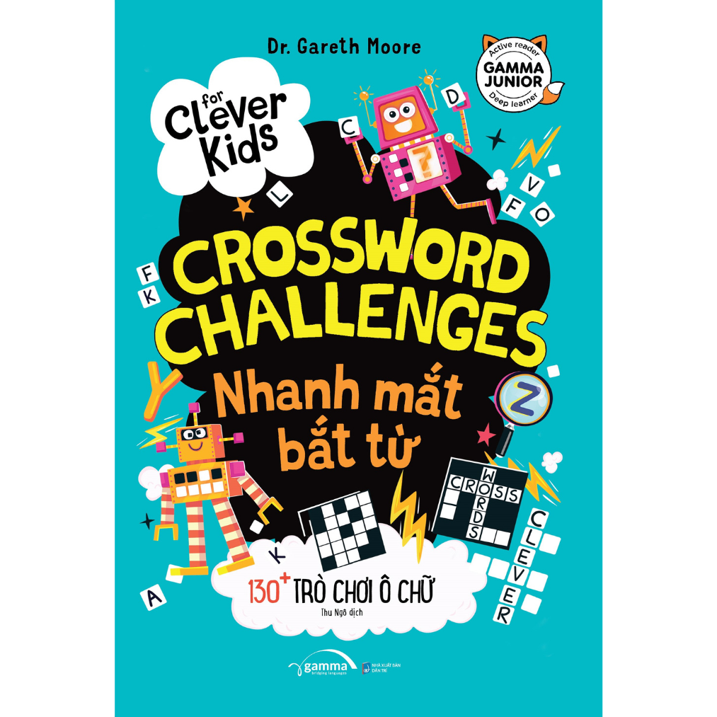 Crossword for clever kids - Nhanh mắt bắt từ - 130+ trò chơi ô chữ