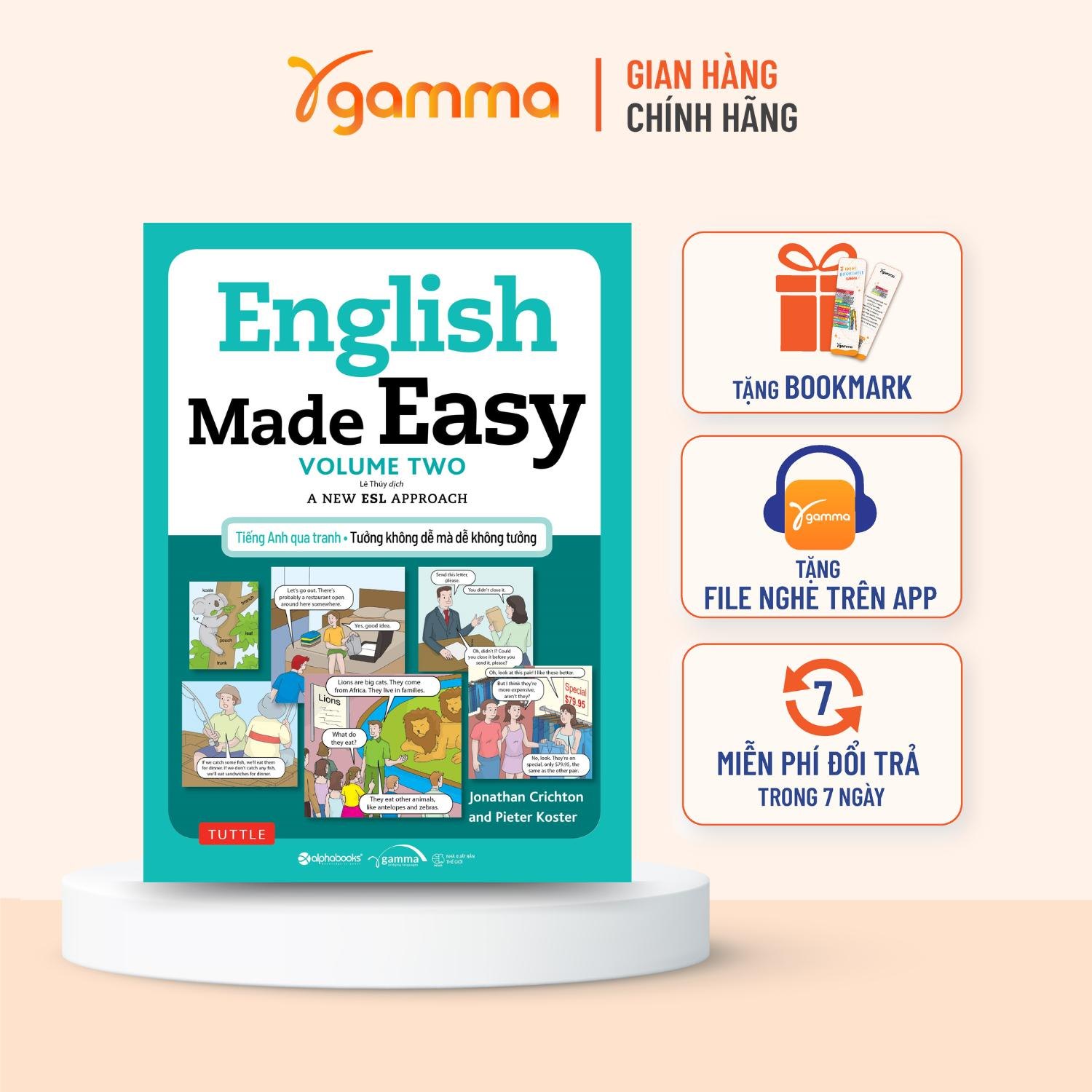 English made easy volume 1 - Tiếng Anh qua tranh tưởng không dễ mà dễ không tưởng