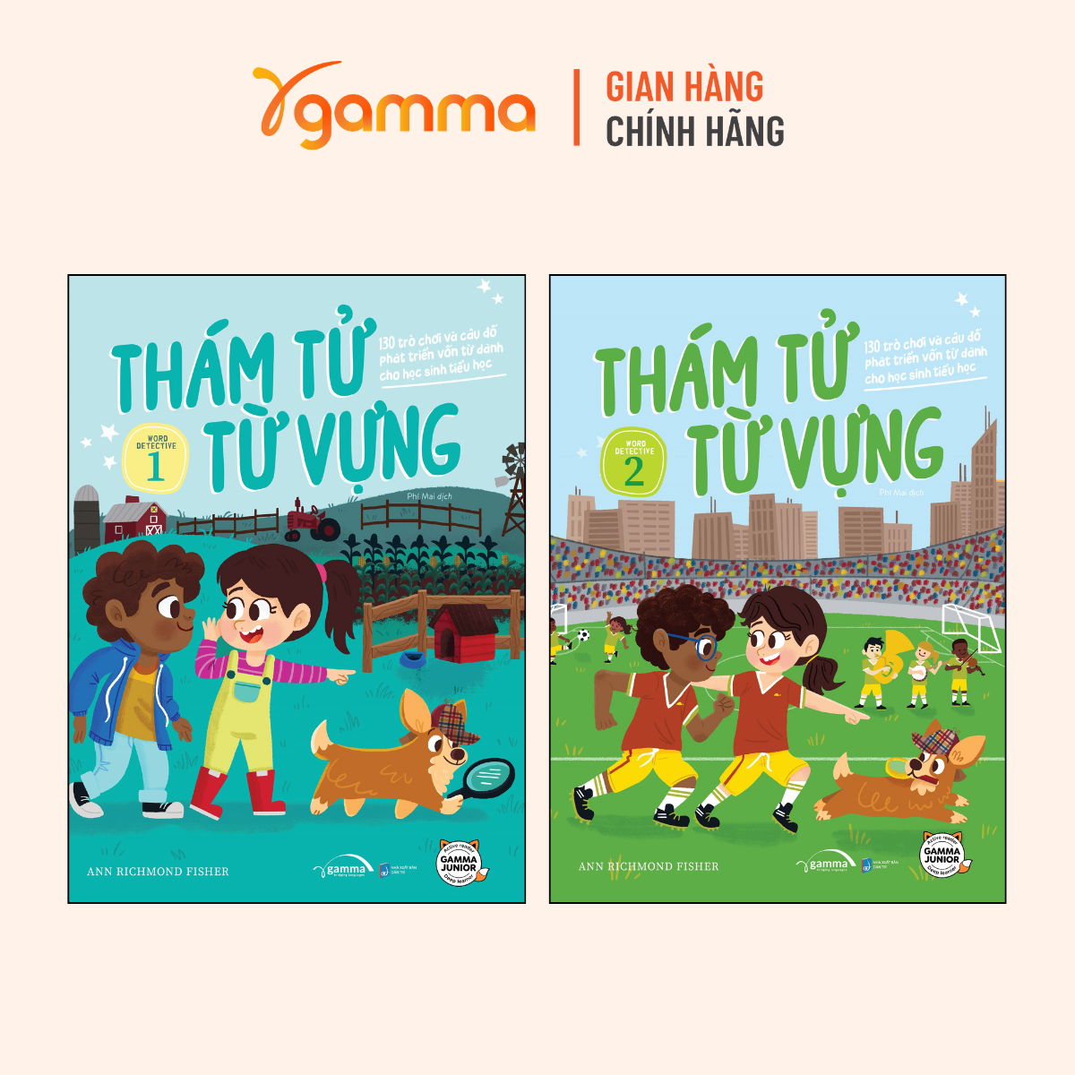 Combo Thám Tử Từ Vựng 1 & 2