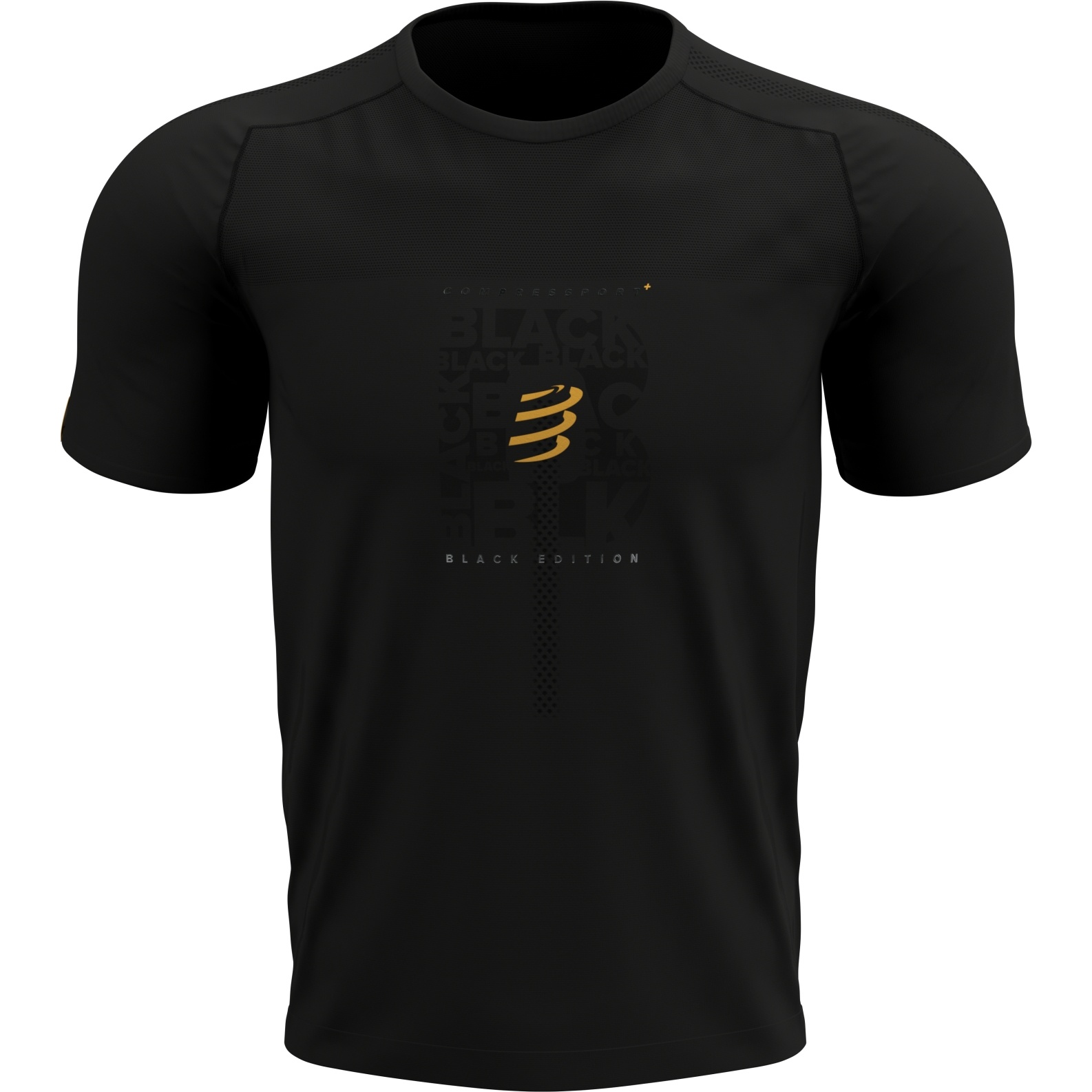 ÁO COMPRESSPORT PERFORMANCE SS TSHIRT BLACK EDITION 2022 NAM