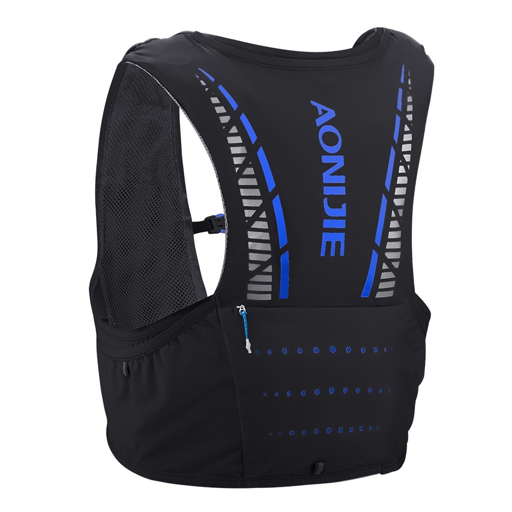 VEST CHẠY TRAIL AONIJIE C933 - BLACK/BLUE