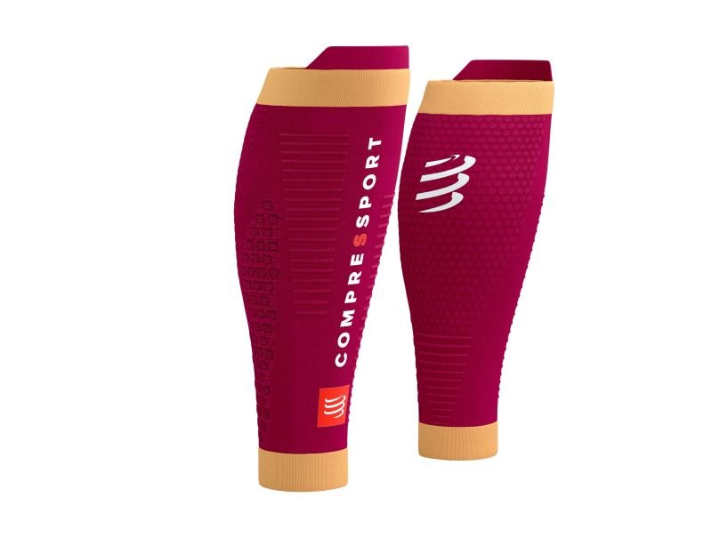 BÓ CALF COMPRESSPORT R2 3.0 - RED ORANGE