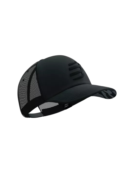 MŨ COMPRESSPORT TRUCKER CAP - BLACK