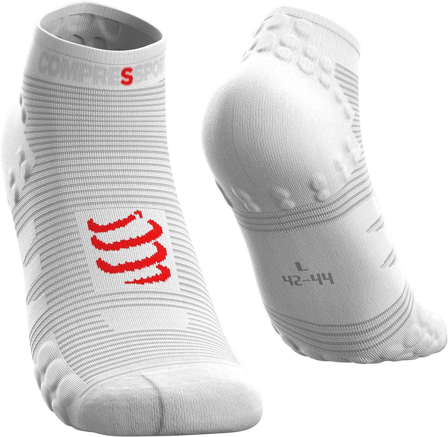 TẤT COMPRESSPORT PRO RACING SOCKS V3.0 RUNHIGH - WHITE