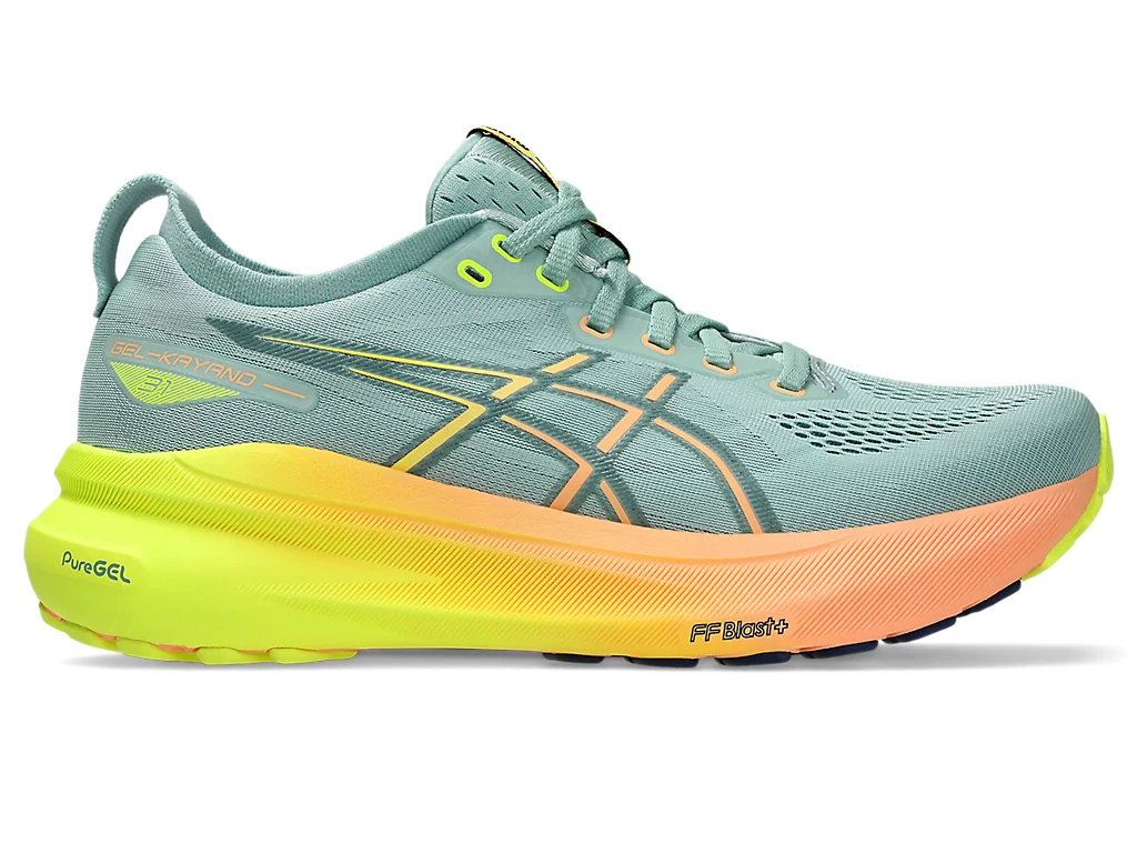 ASICS KAYANO 31 PARIS / LIGHT CELADON SAFETY YELLOW