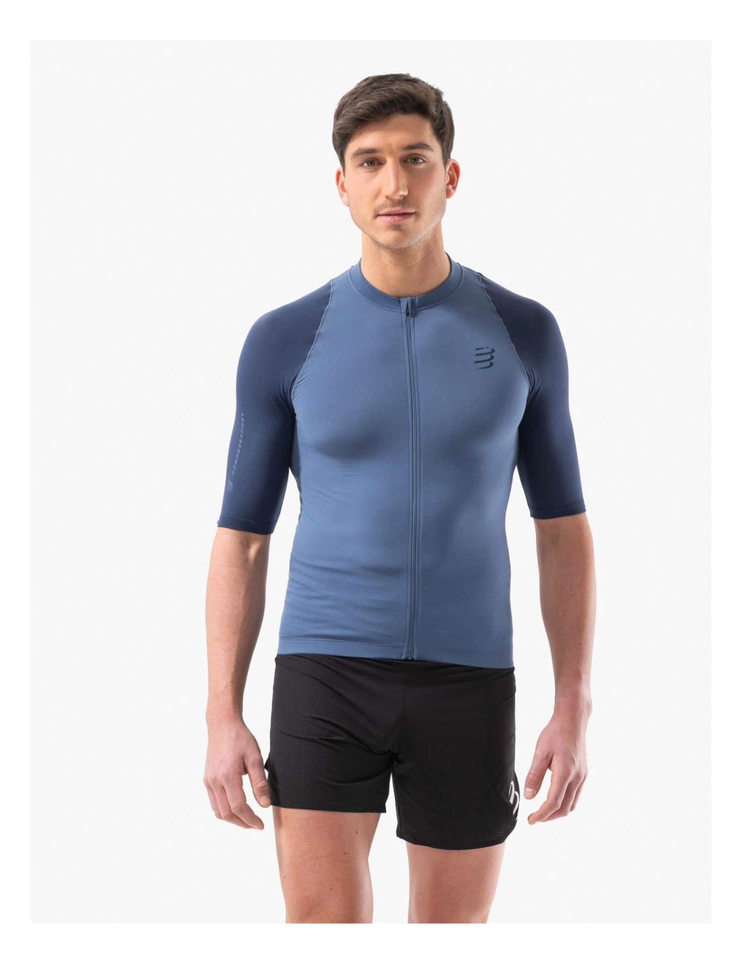 ÁO COMPRESSPORT TRAIL POSTURAL SS TOP MEN INDIGO BLUES