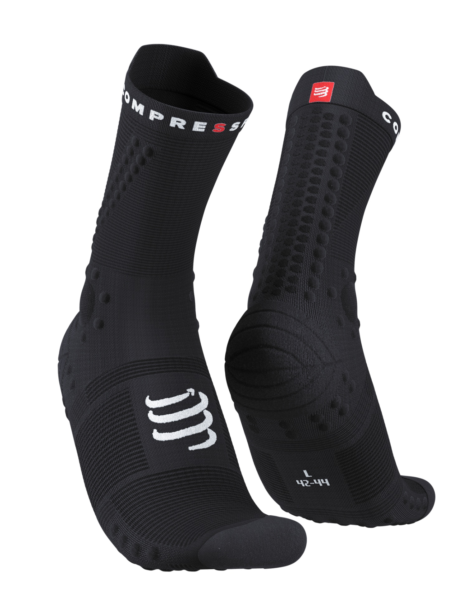 TẤT COMPRESSPORT PRO RACING SOCKS V4.0 TRAIL - BLACK