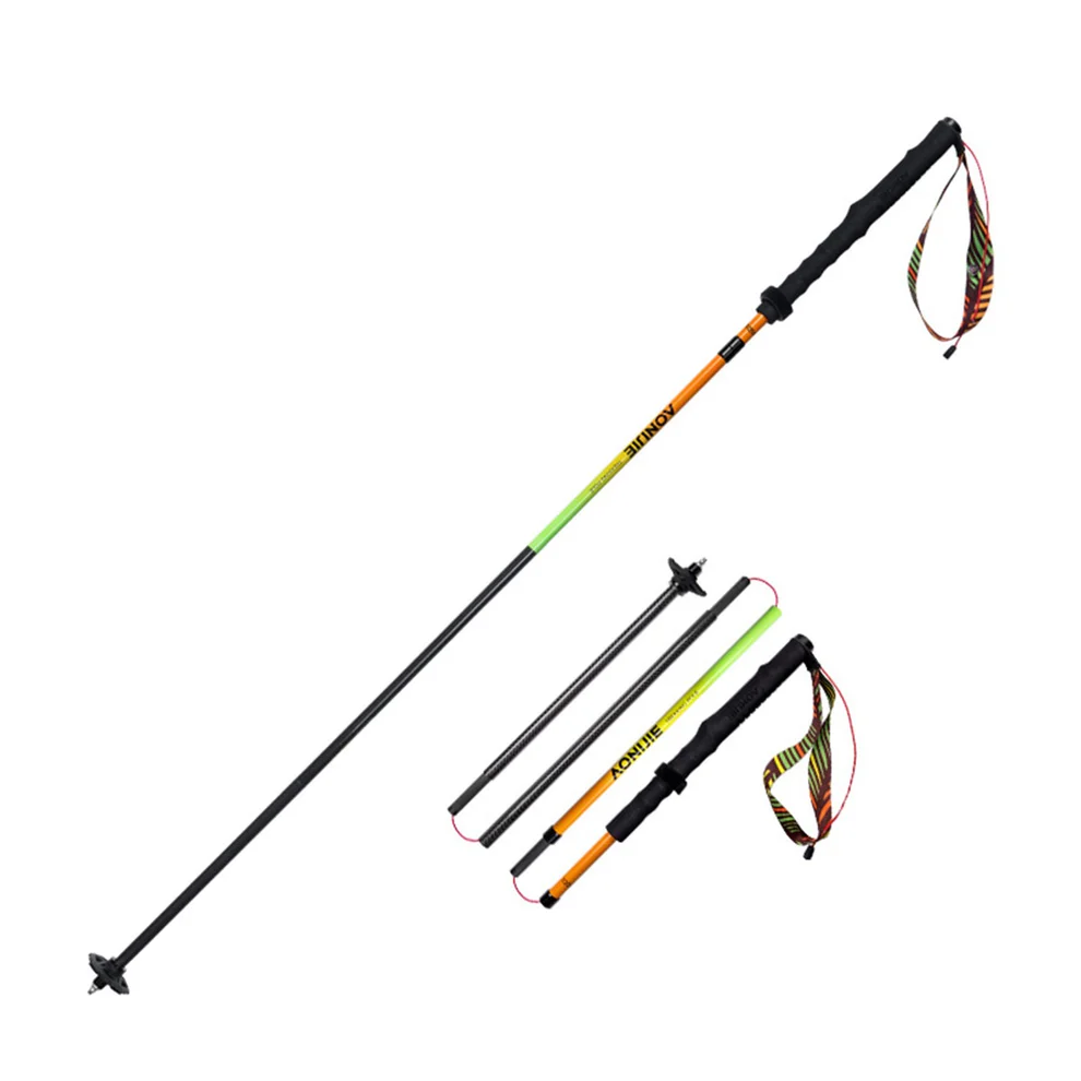 GẬY CHẠY TRAIL CARBON VÀ HỢP KIM NHÔM AONIJIE E4204 CAM - 115CM