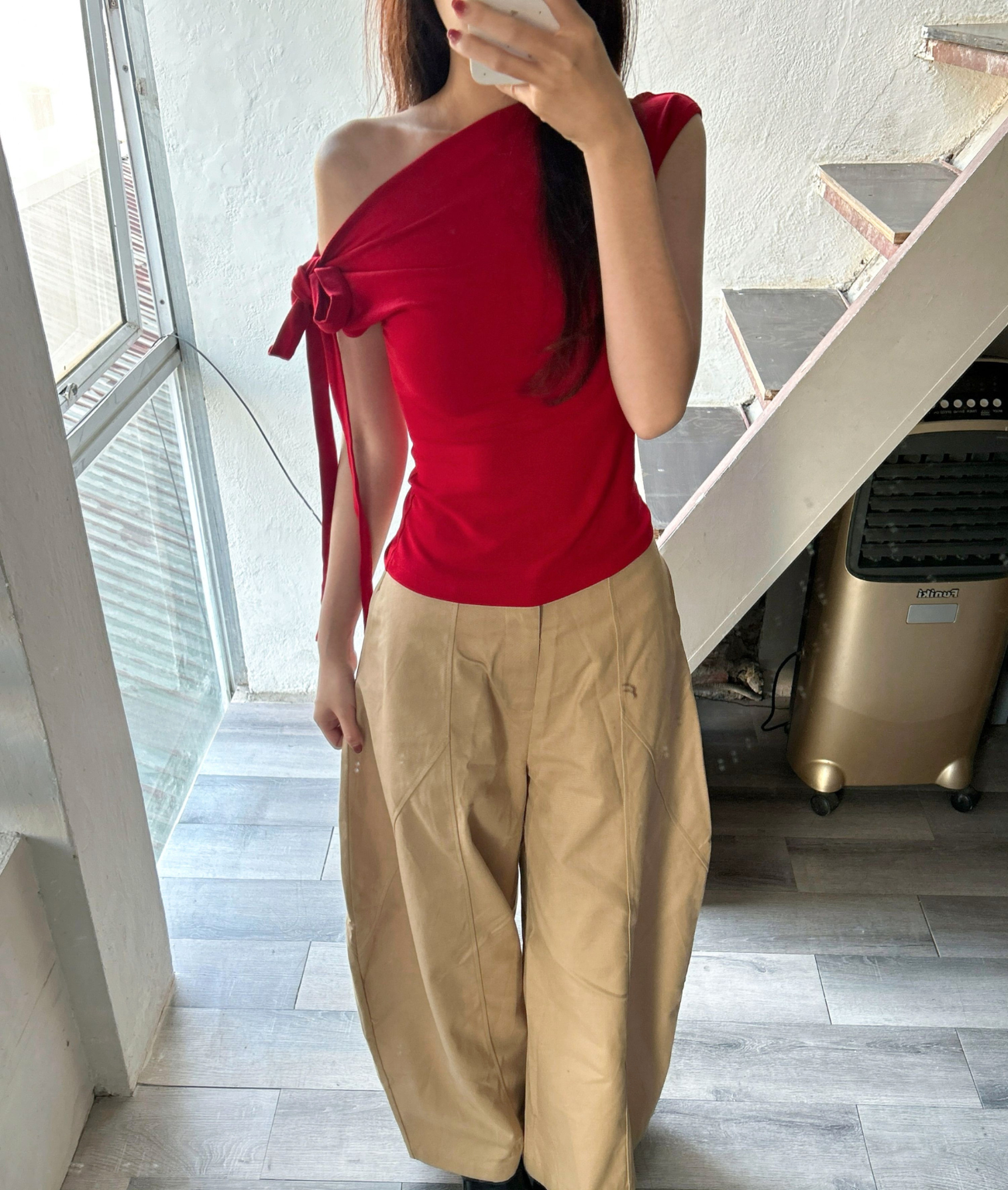 A250 ÁO BETTY LỆCH VAI