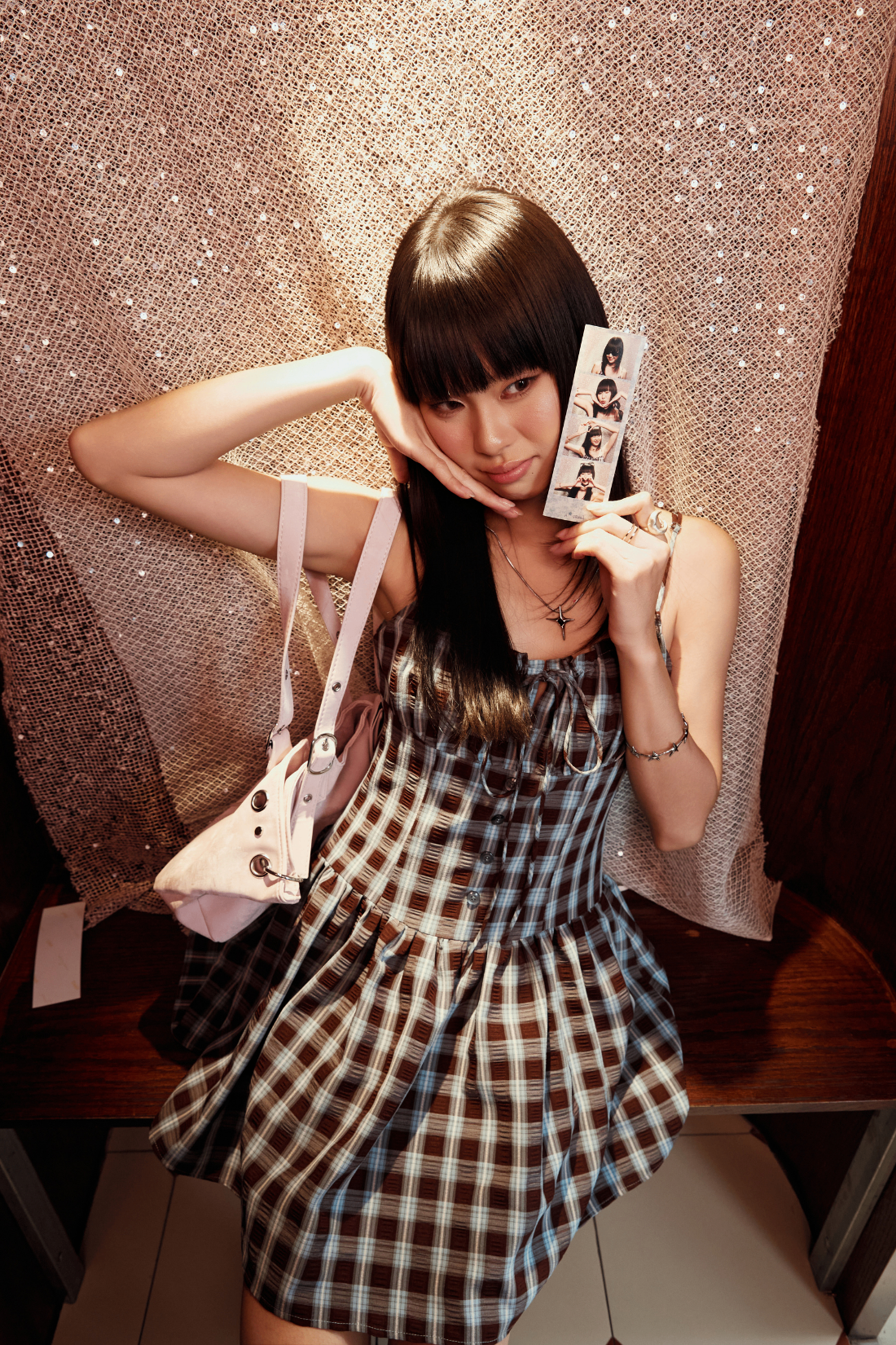 D470 GINGHAM DRESS