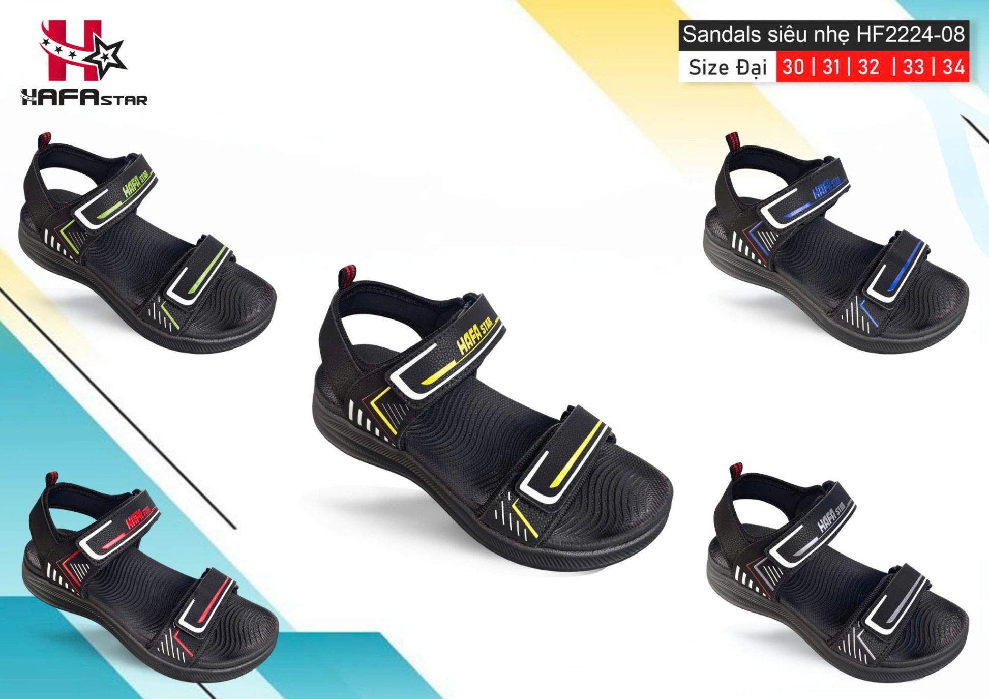 Sandals HF2224-08 (Nam/Nữ/Đại)