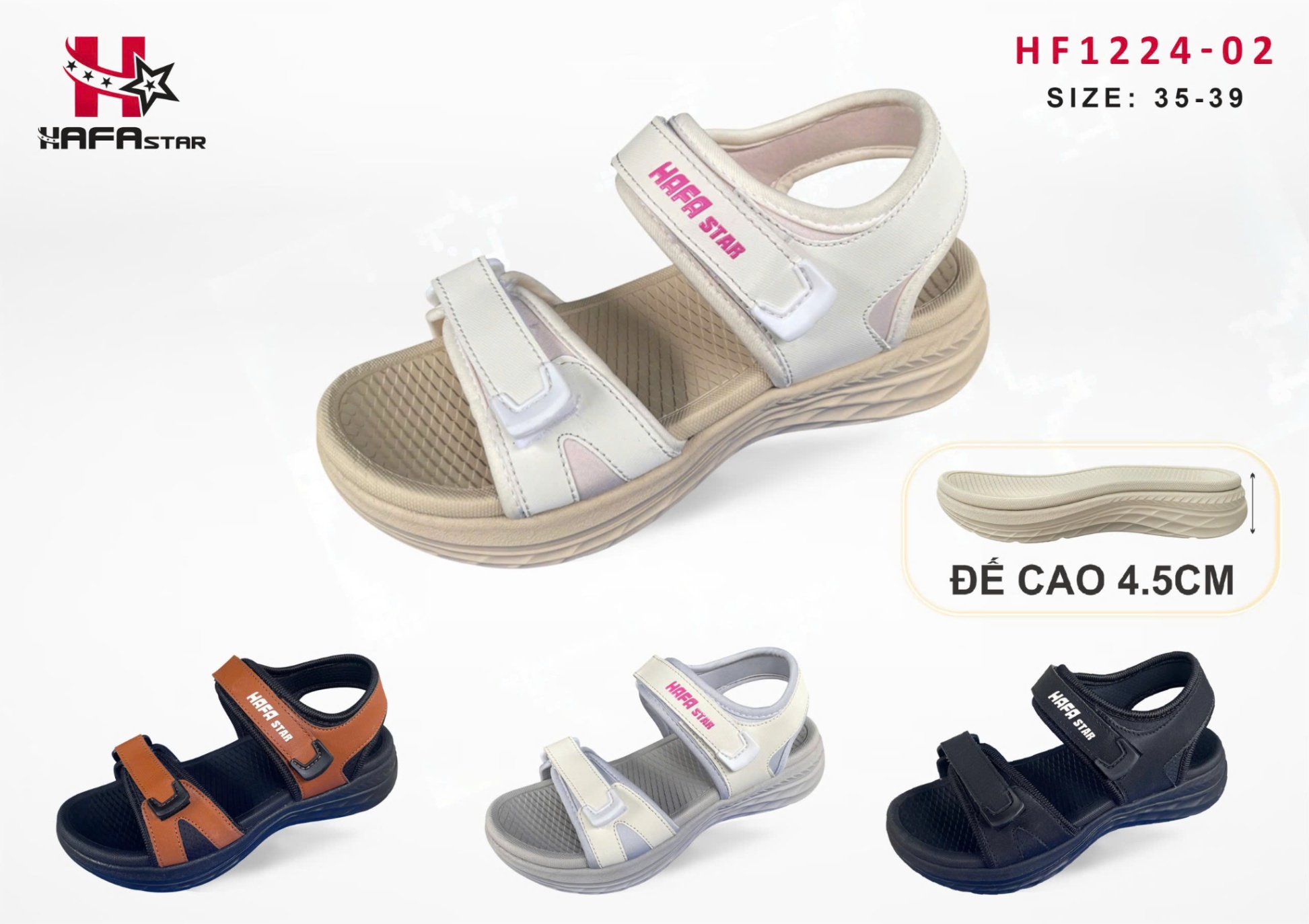 Sandals HF1224-02 (Nữ)