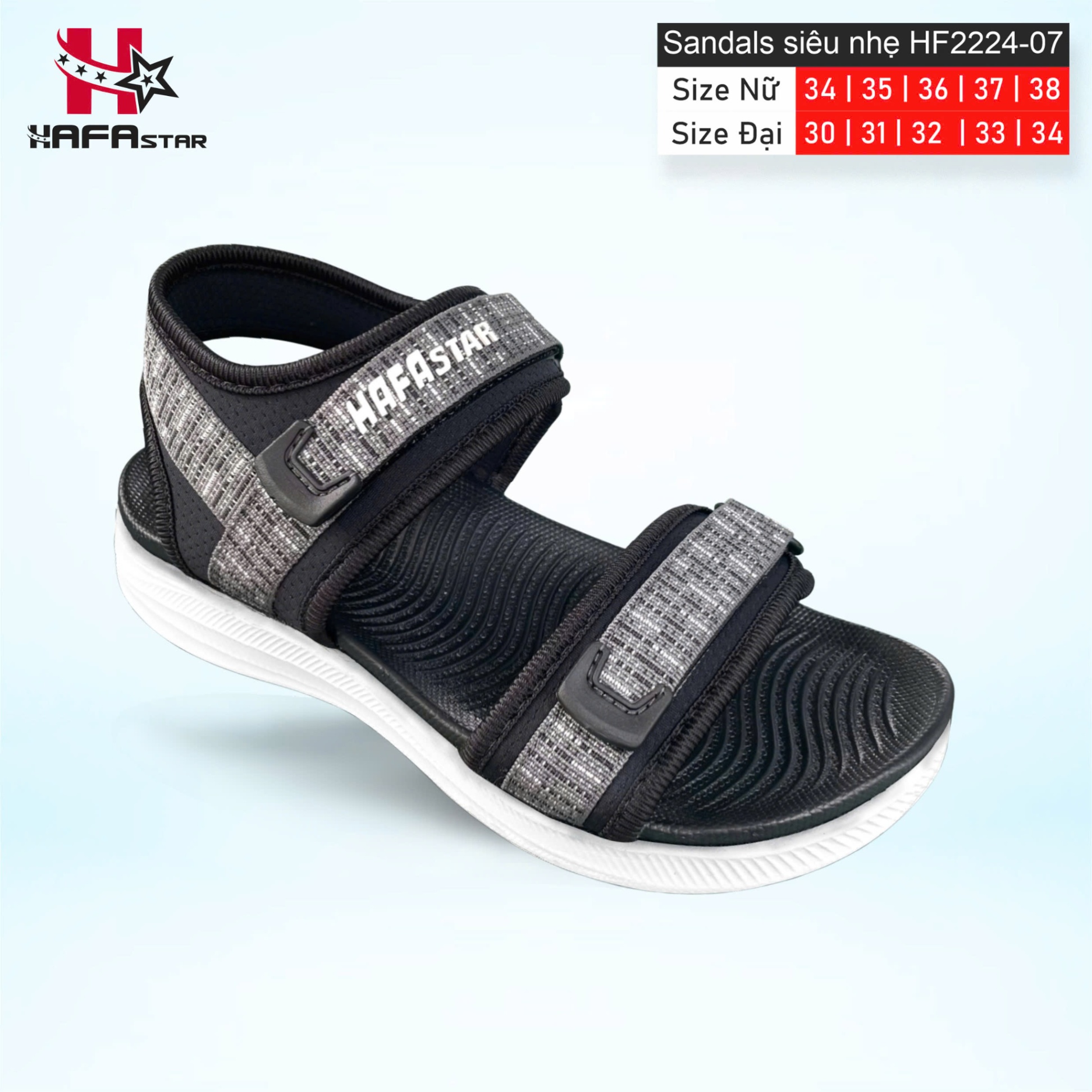 Sandals HF2224-07 (Nam/nữ/Đại)