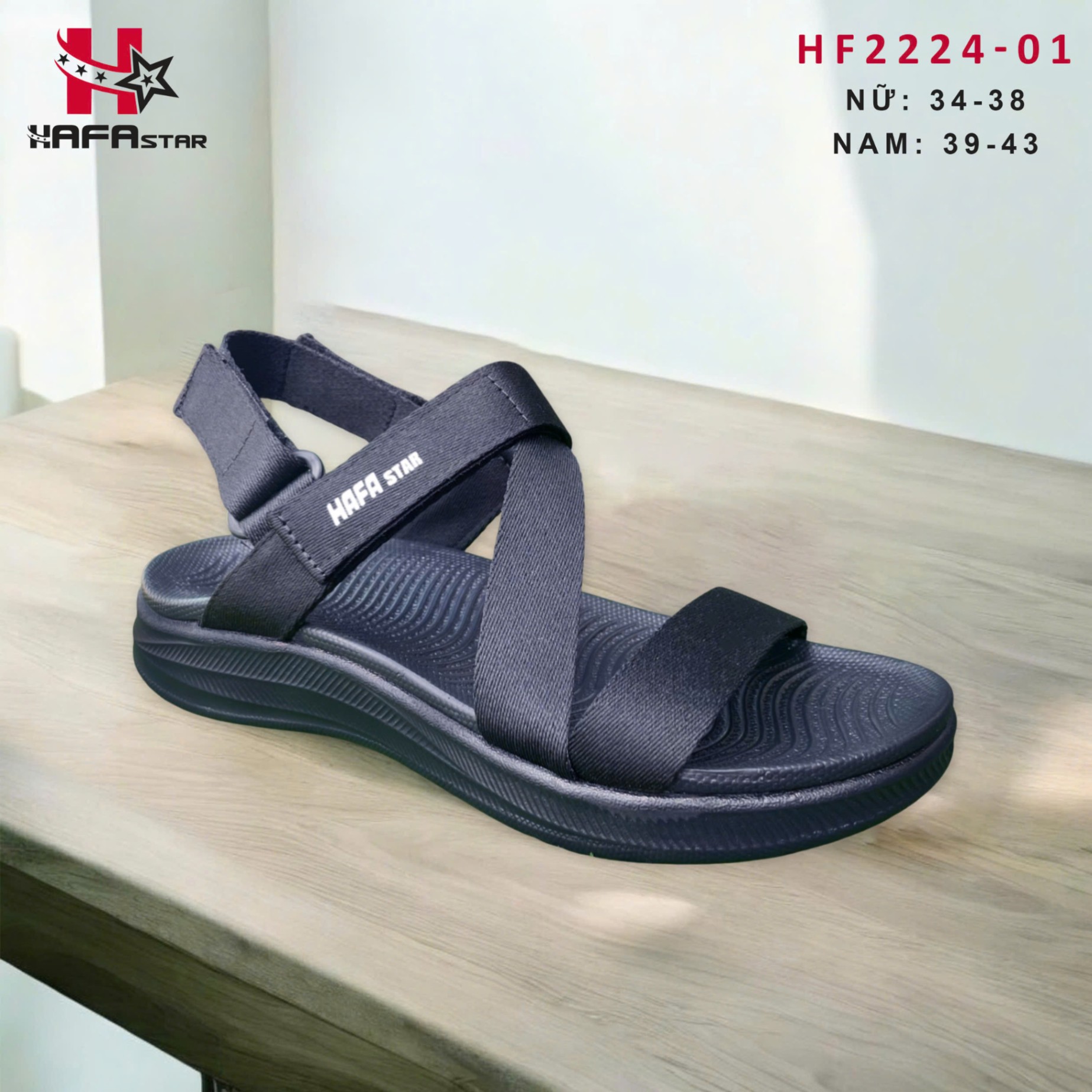 sandals HF2224-01 (Nam/Nữ)
