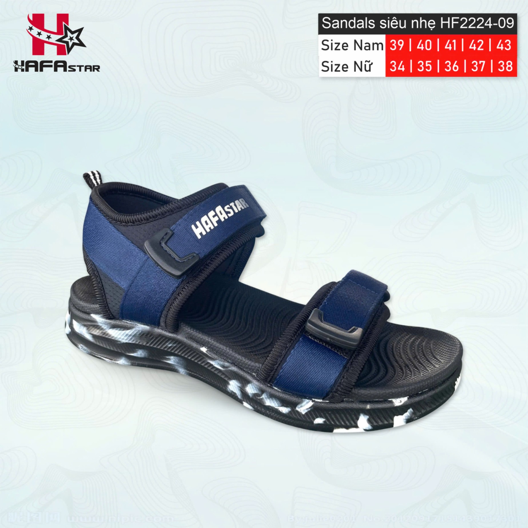 Sandals HF2224-09 (Nam/Nữ)