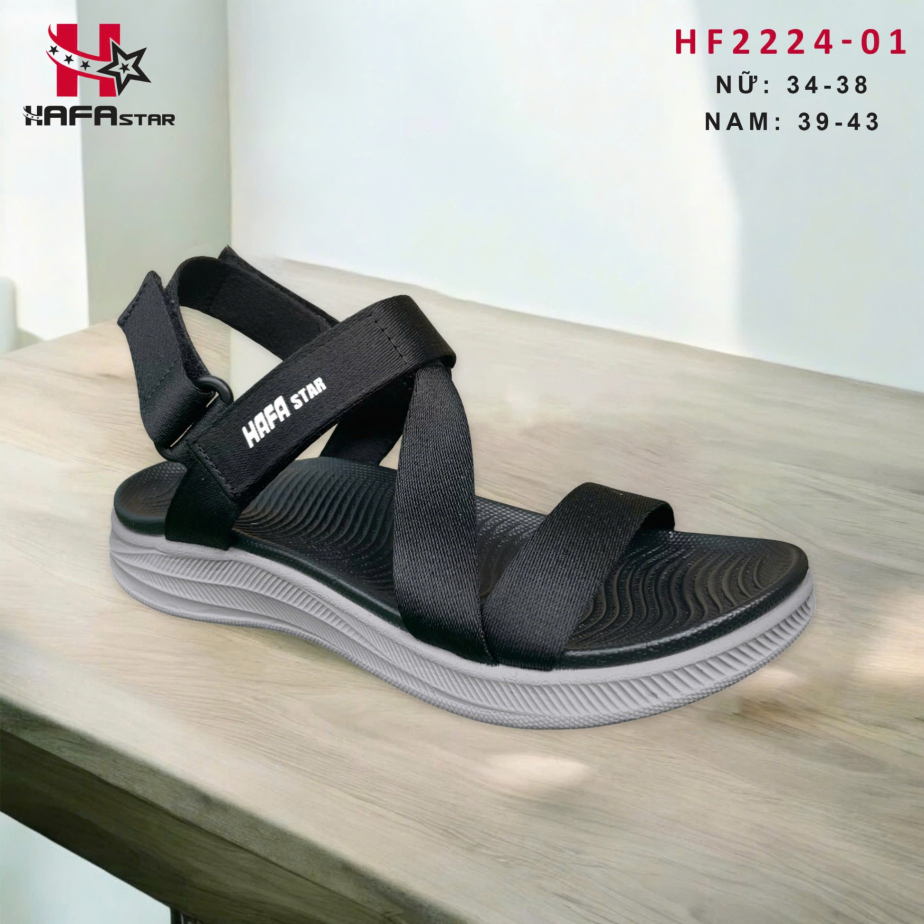 sandals HF2224-01 (Nam/Nữ)