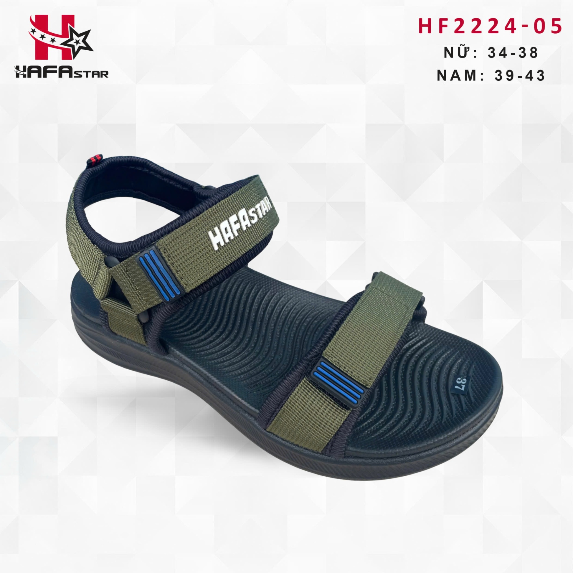 Sandals HF2224-05 (Nam/Nữ)