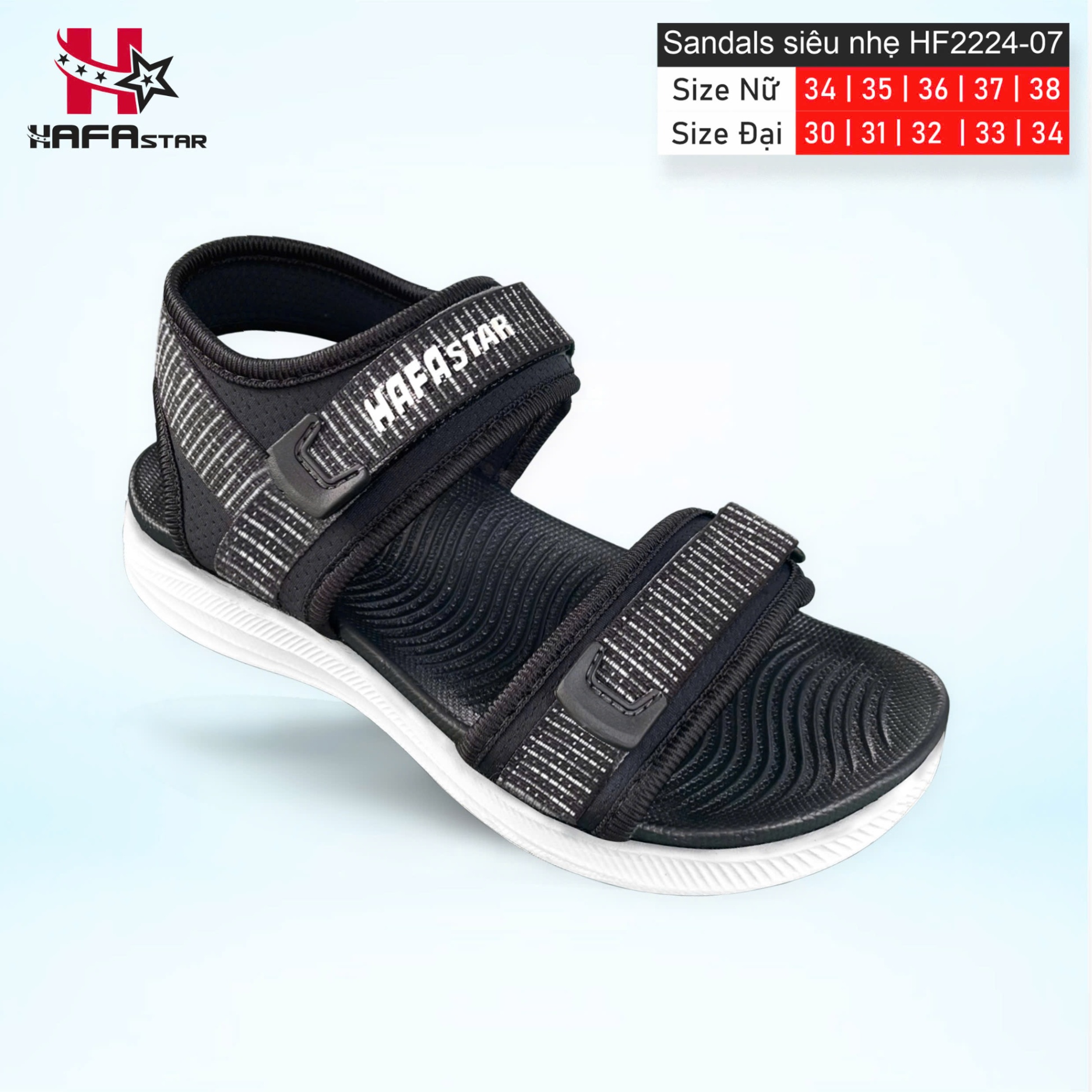 Sandals HF2224-07 (Nam/nữ/Đại)