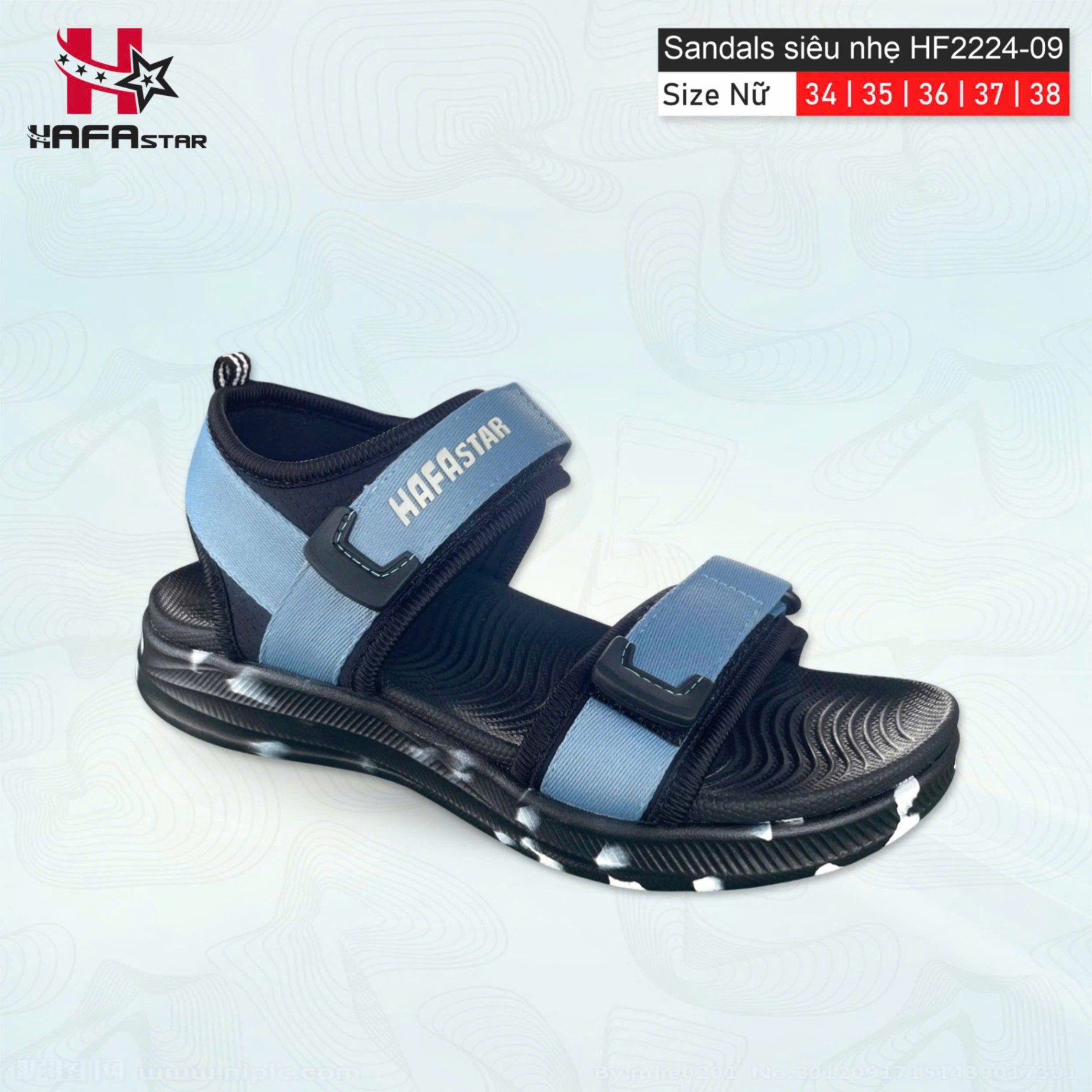 Sandals HF2224-09 (Nam/Nữ)