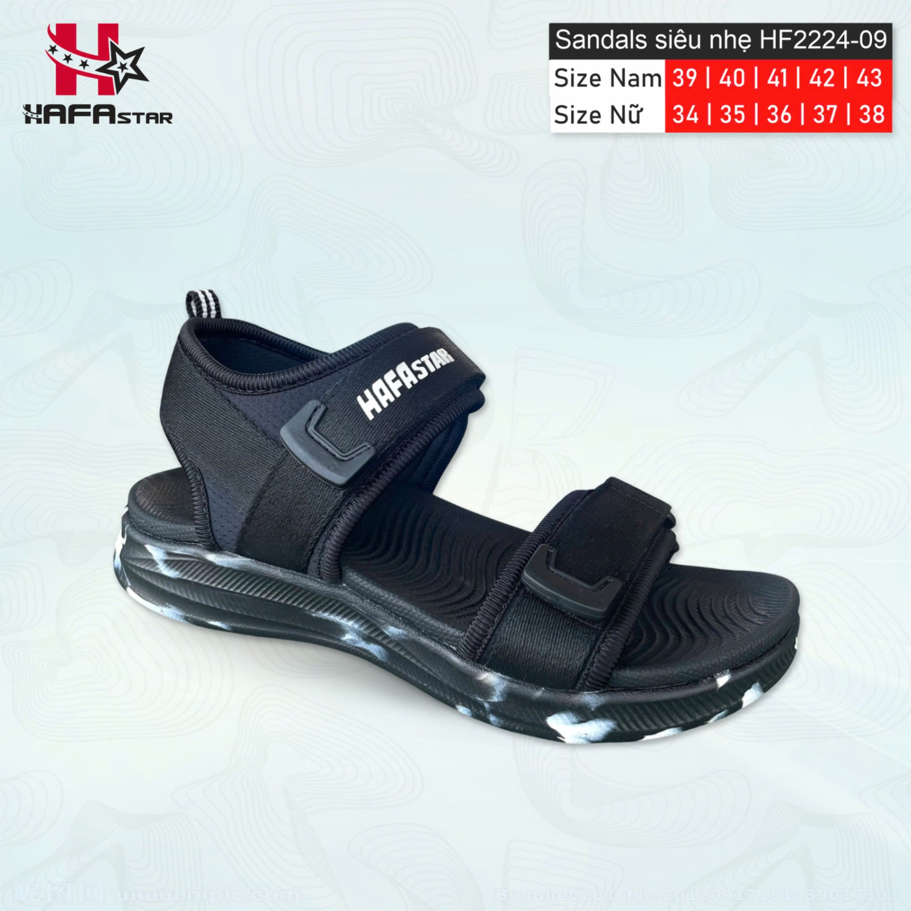 Sandals HF2224-09 (Nam/Nữ)