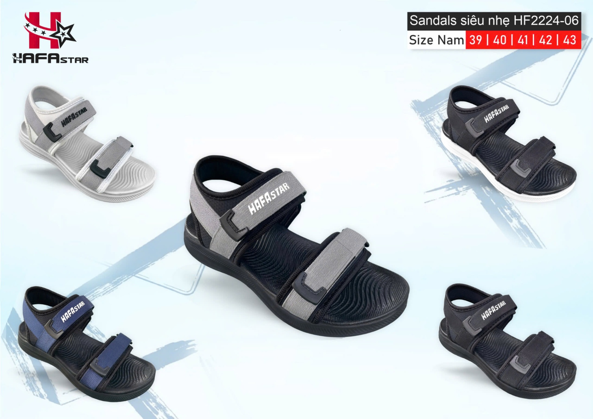 Sandals HF2224-06 (Nam/Nữ/Đại)