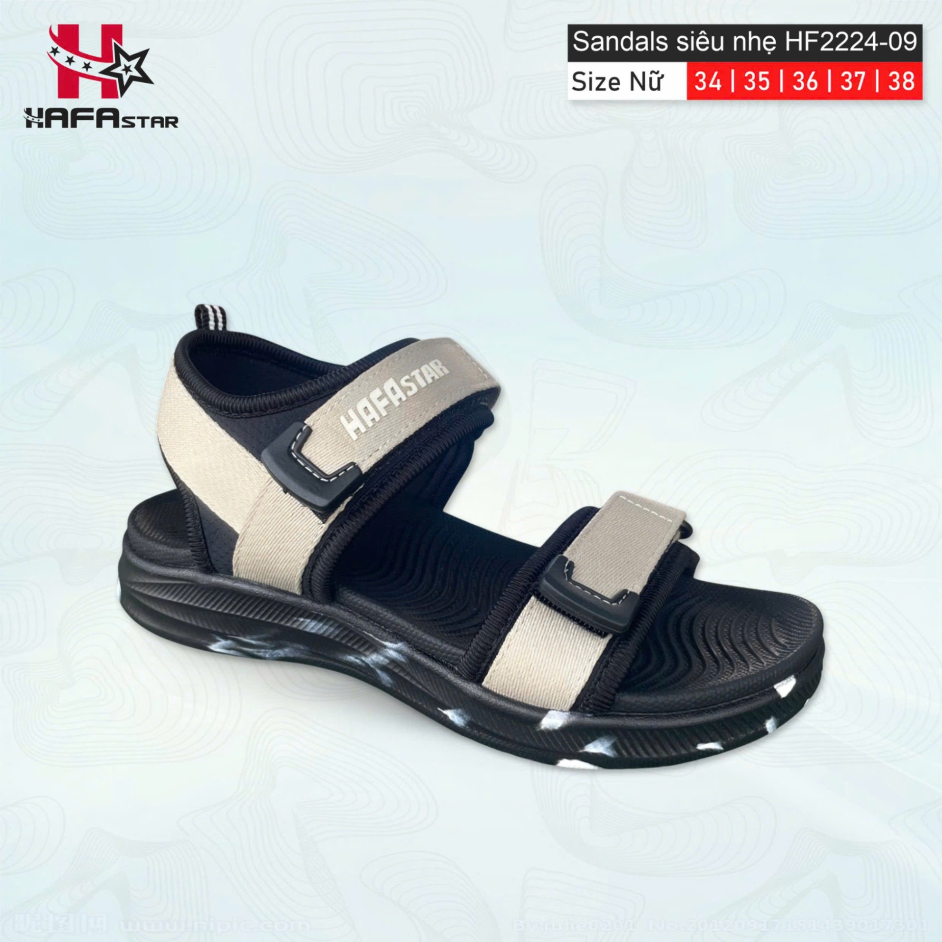 Sandals HF2224-09 (Nam/Nữ)