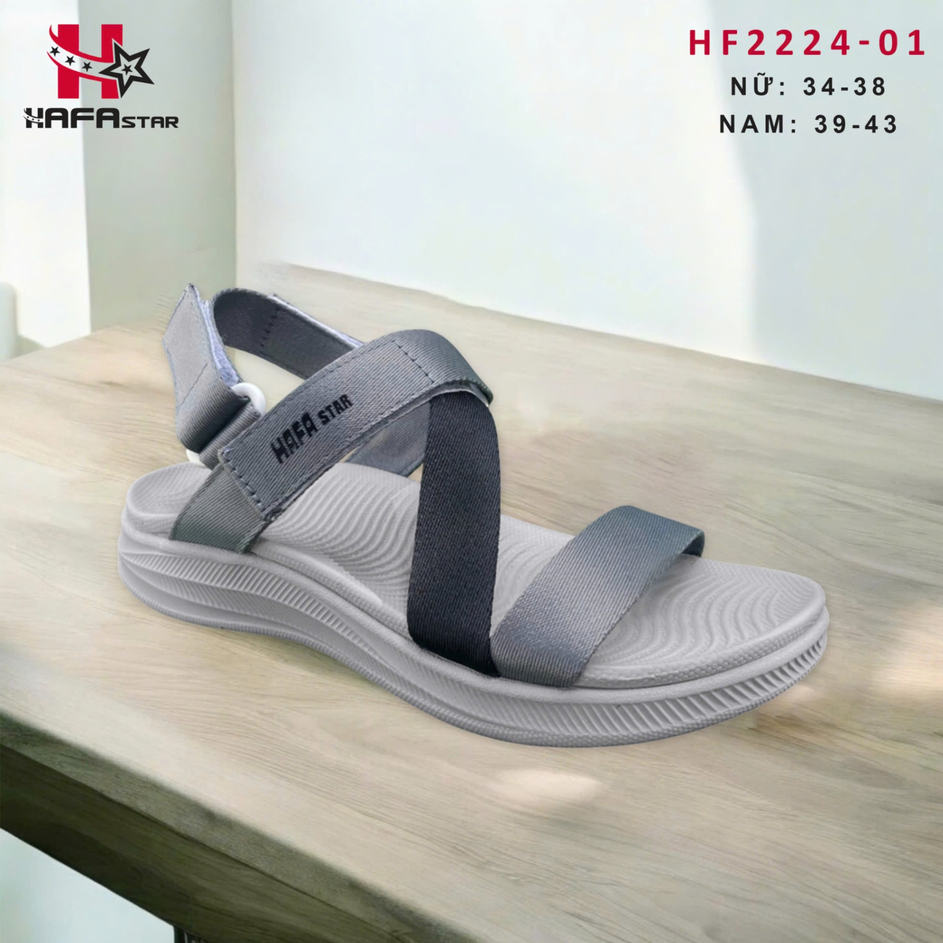 sandals HF2224-01 (Nam/Nữ)