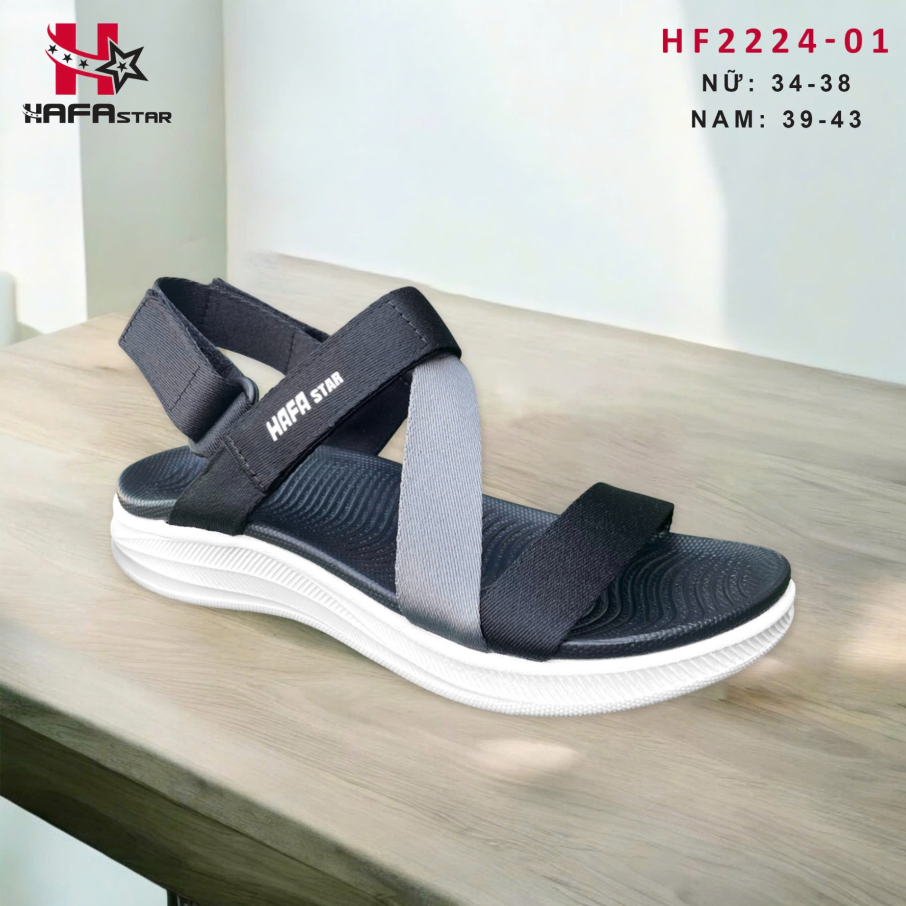 sandals HF2224-01 (Nam/Nữ)