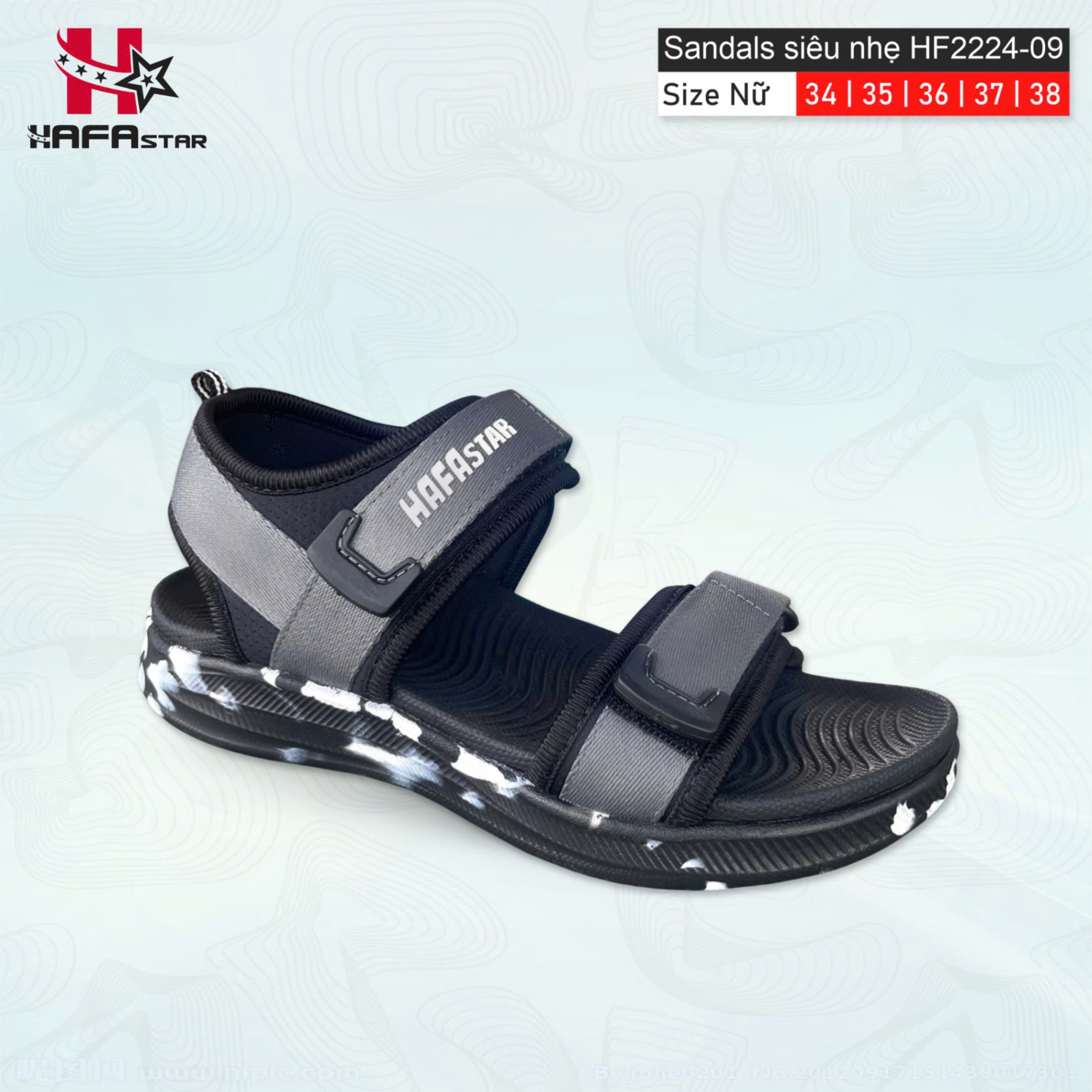 Sandals HF2224-09 (Nam/Nữ)