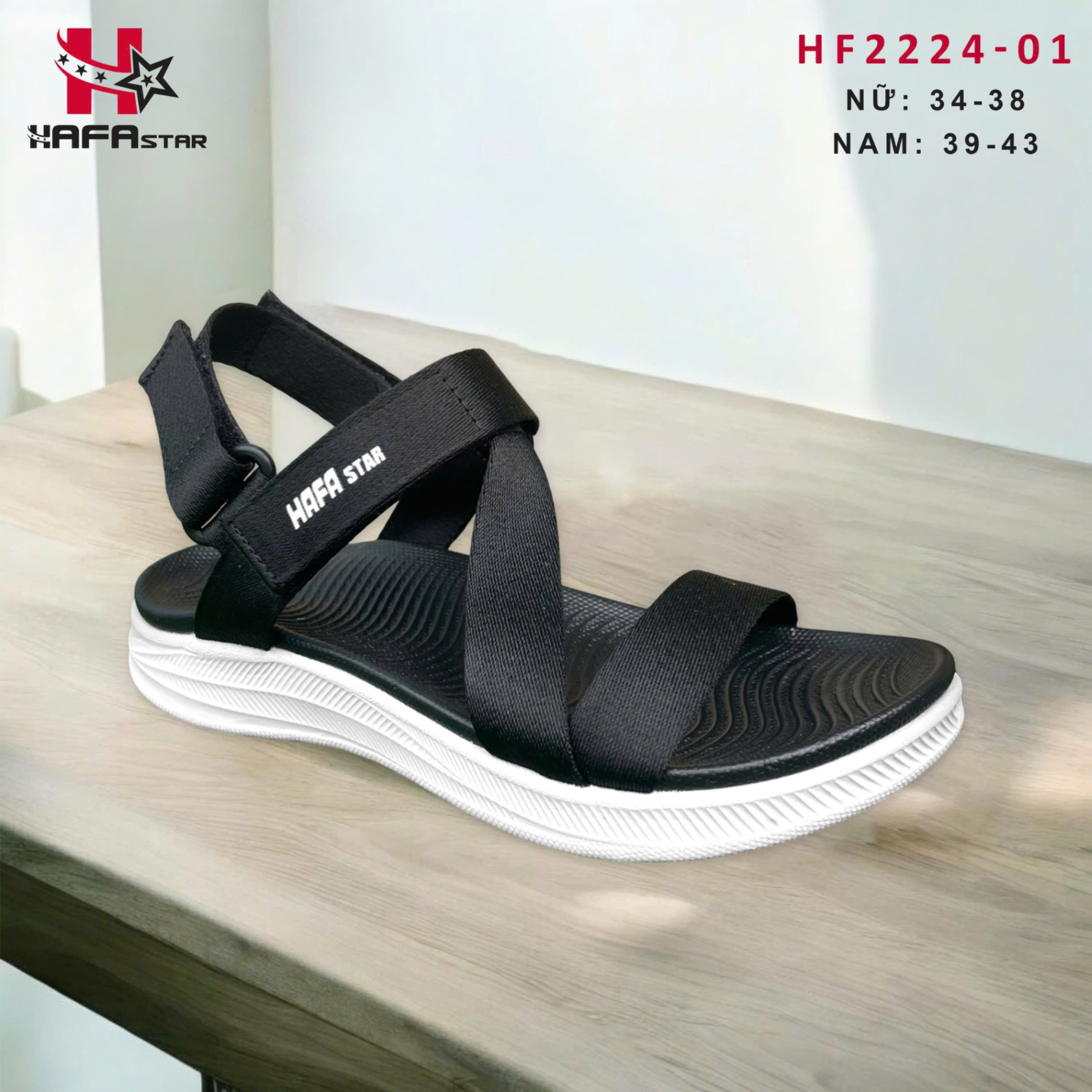 sandals HF2224-01 (Nam/Nữ)