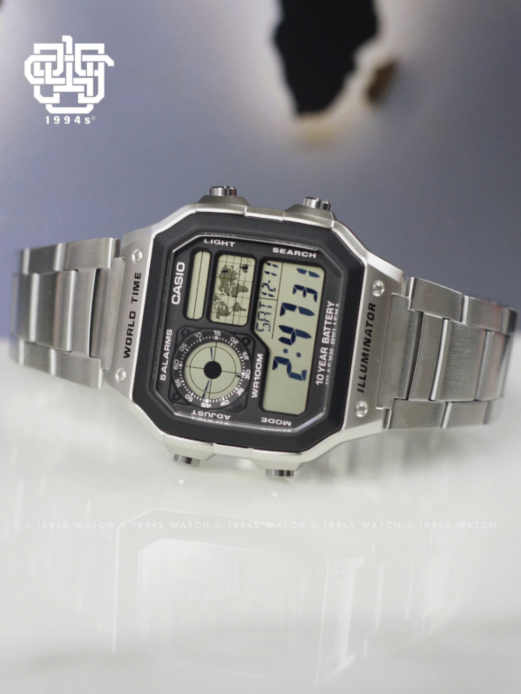 Casio AE-1200WHD-1AV: Đồng hành cùng bạn mọi lúc, mọi nơi