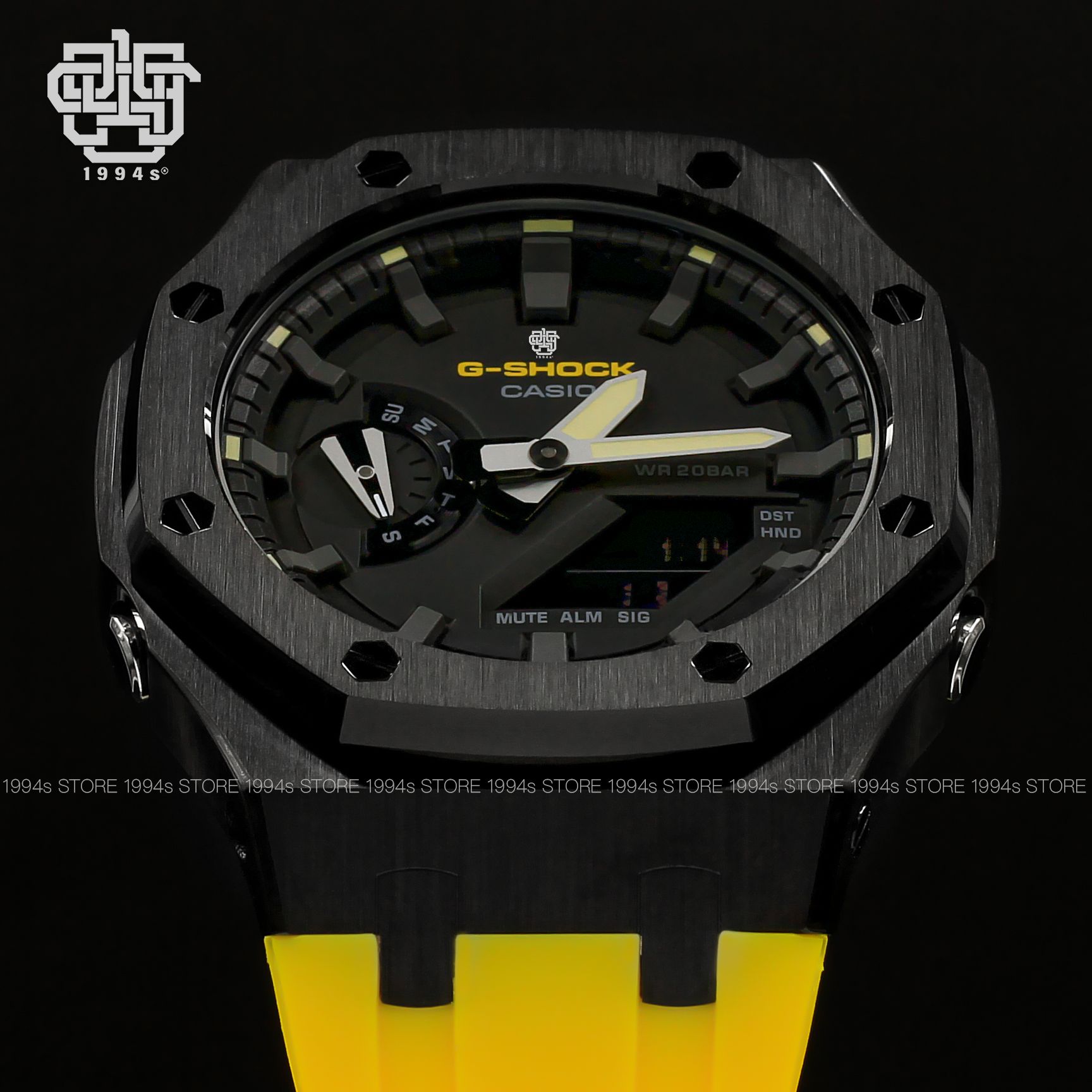 G-SHOCK GA-2110SU-9A CUSTOM AP BLACK x YELLOW