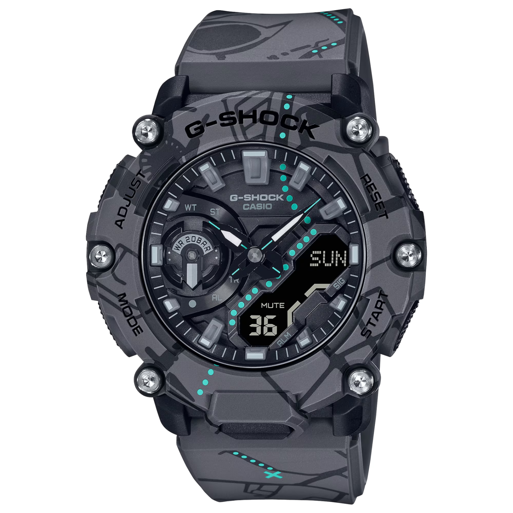 CASIO G-SHOCK GA-2200SBY-8A