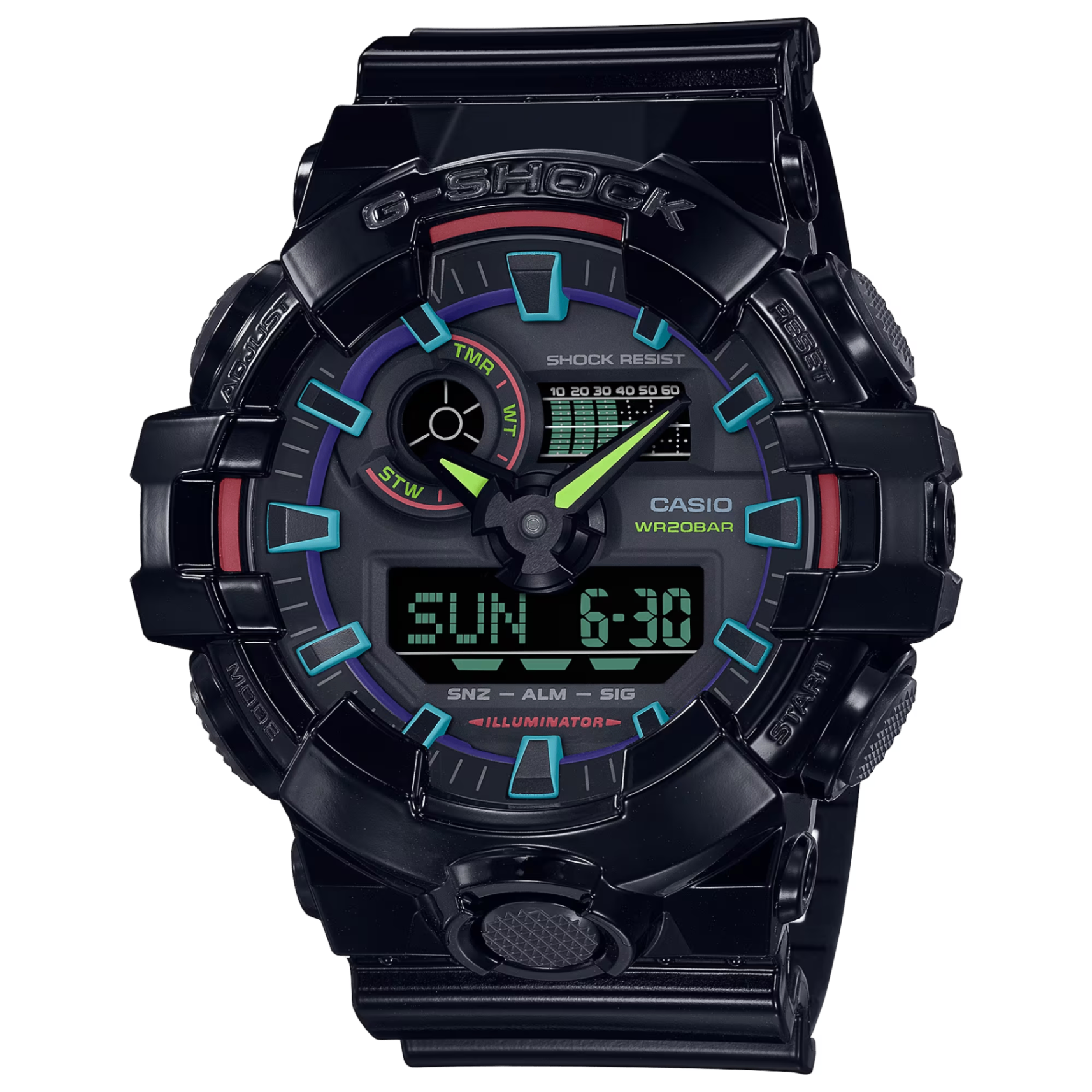 CASIO G-SHOCK GA-700RGB-1A