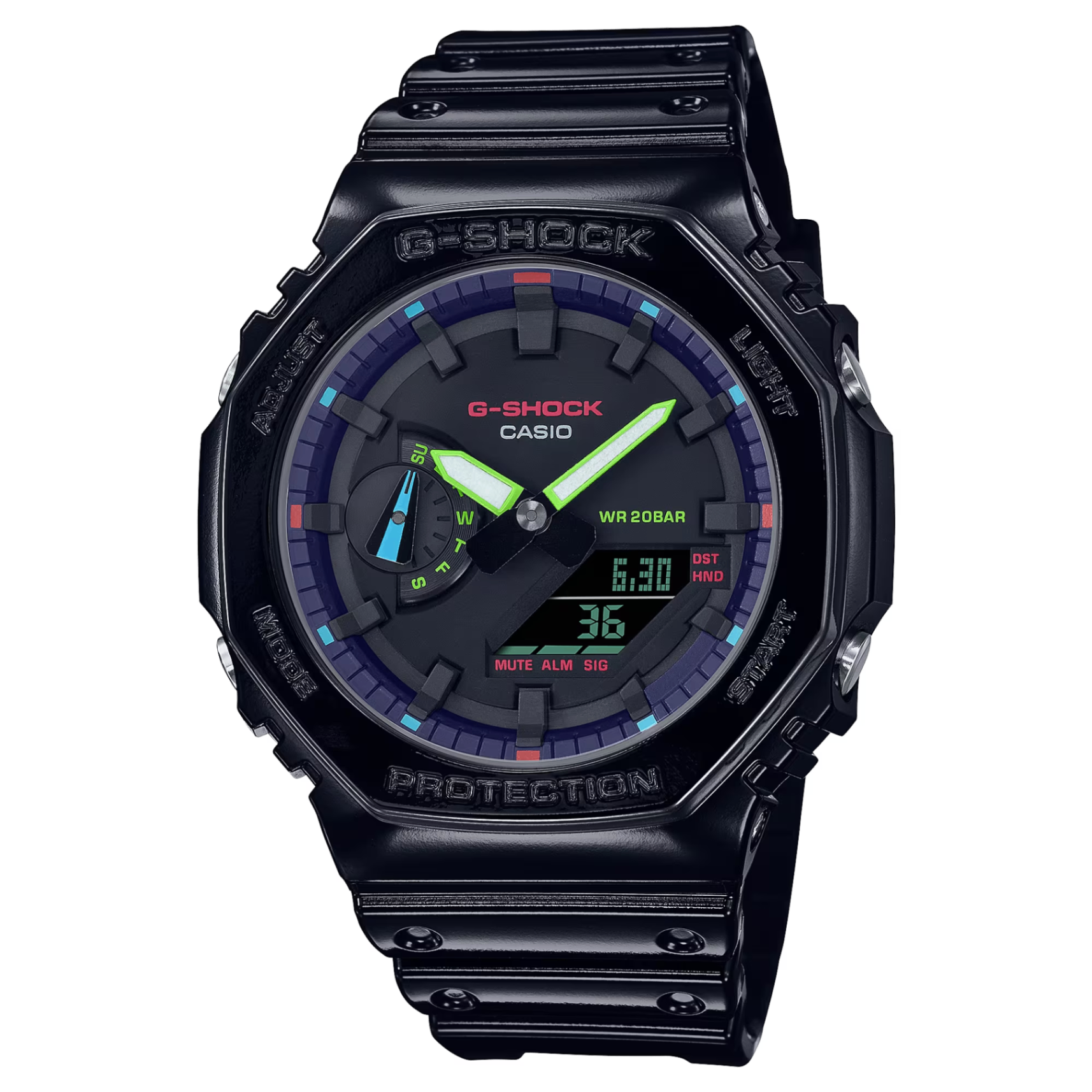 CASIO G-SHOCK GA-2100RGB-1A