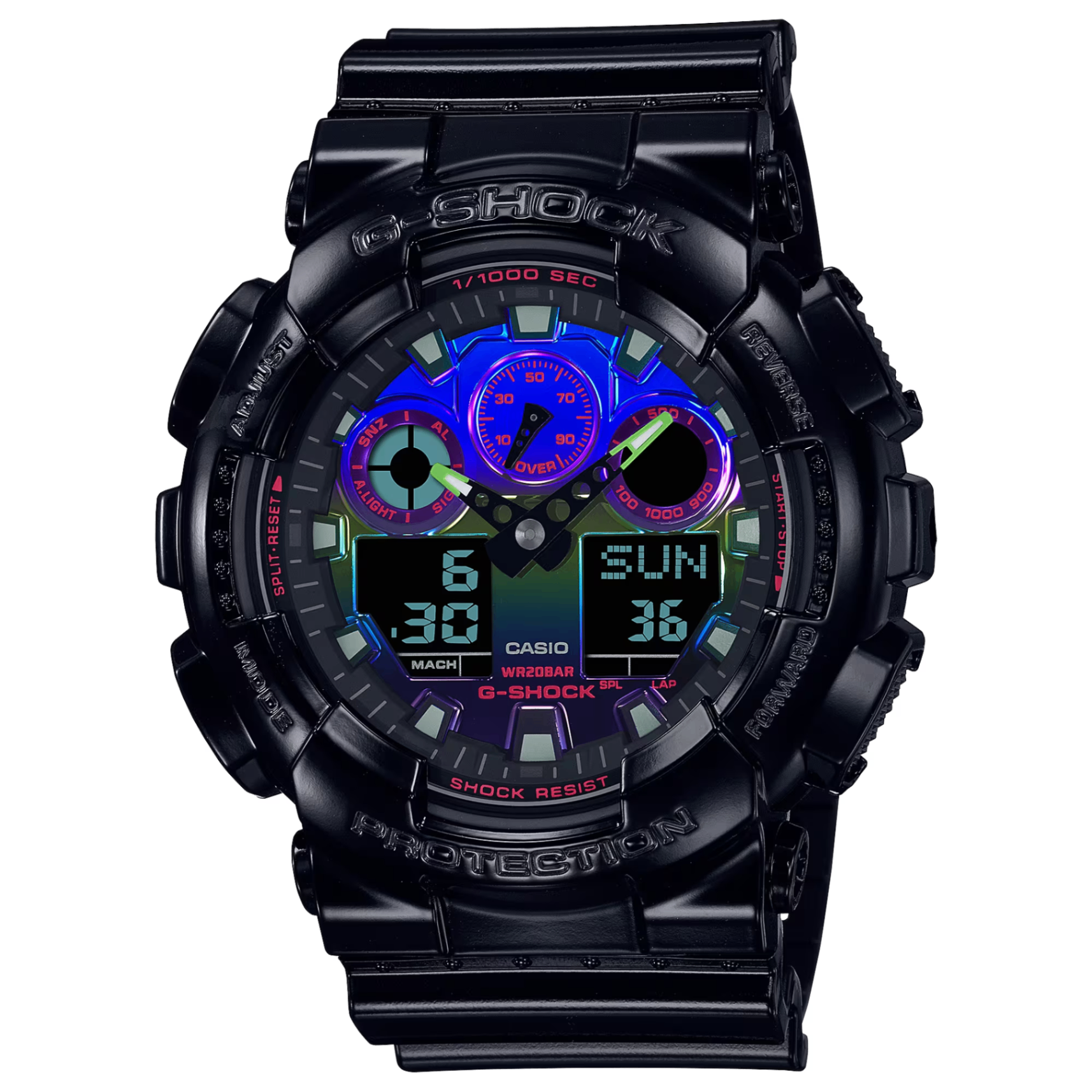 CASIO G-SHOCK GA-100RGB-1A